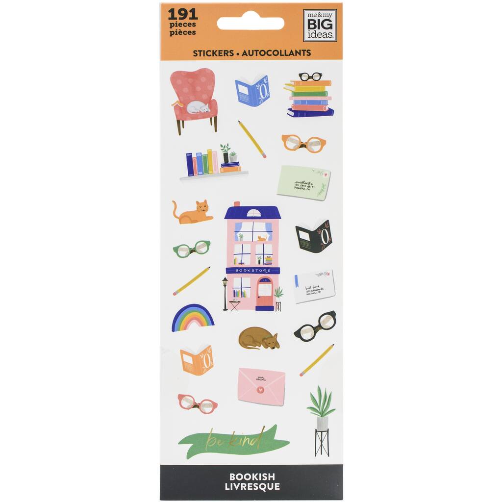 The Happy Planner Bookish Sticker Sheets Michaels The Happy Planner Bookish Sticker Sheets Michaels