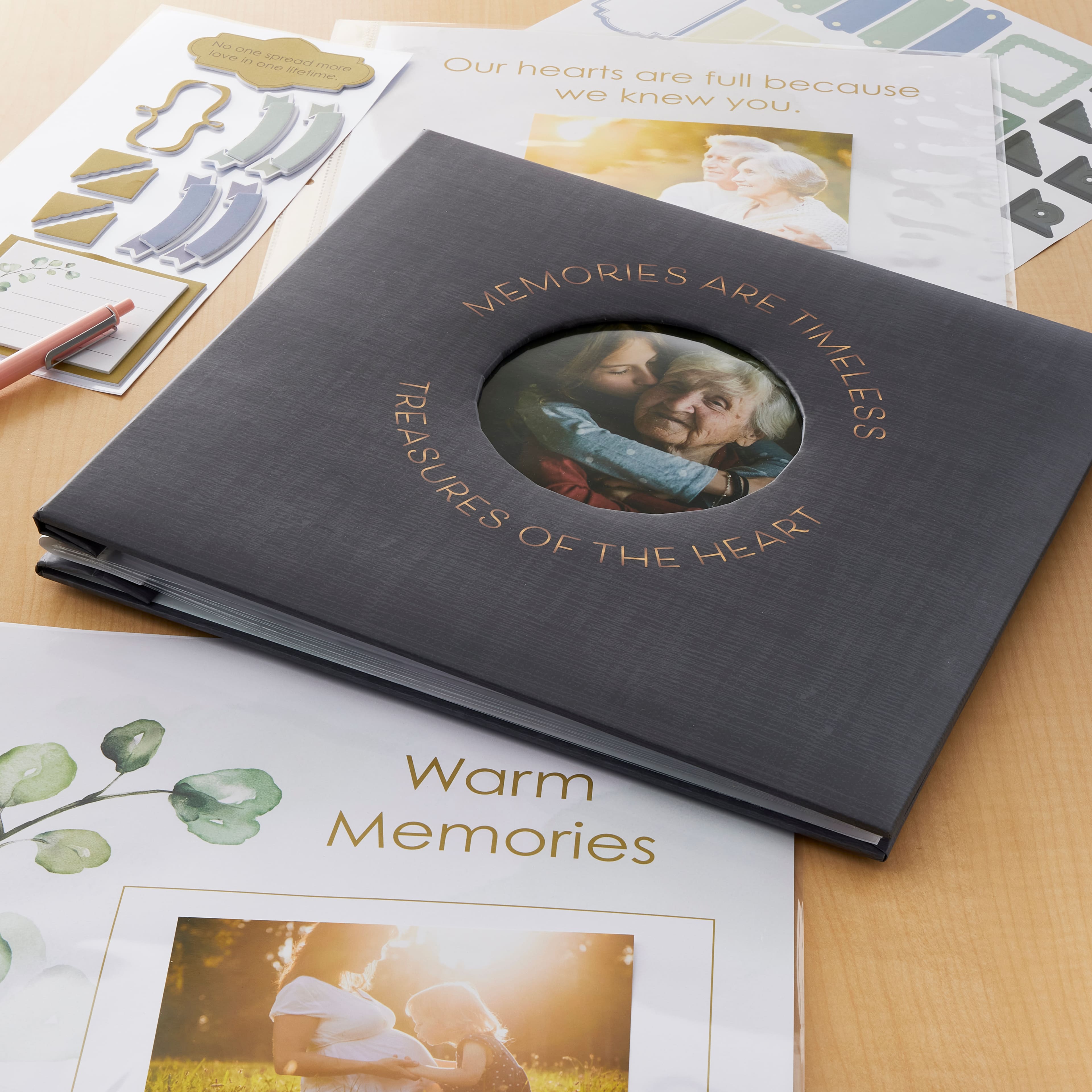 C.R. Gibson® Scrapbook Complete™ Memories Are Timeless Album