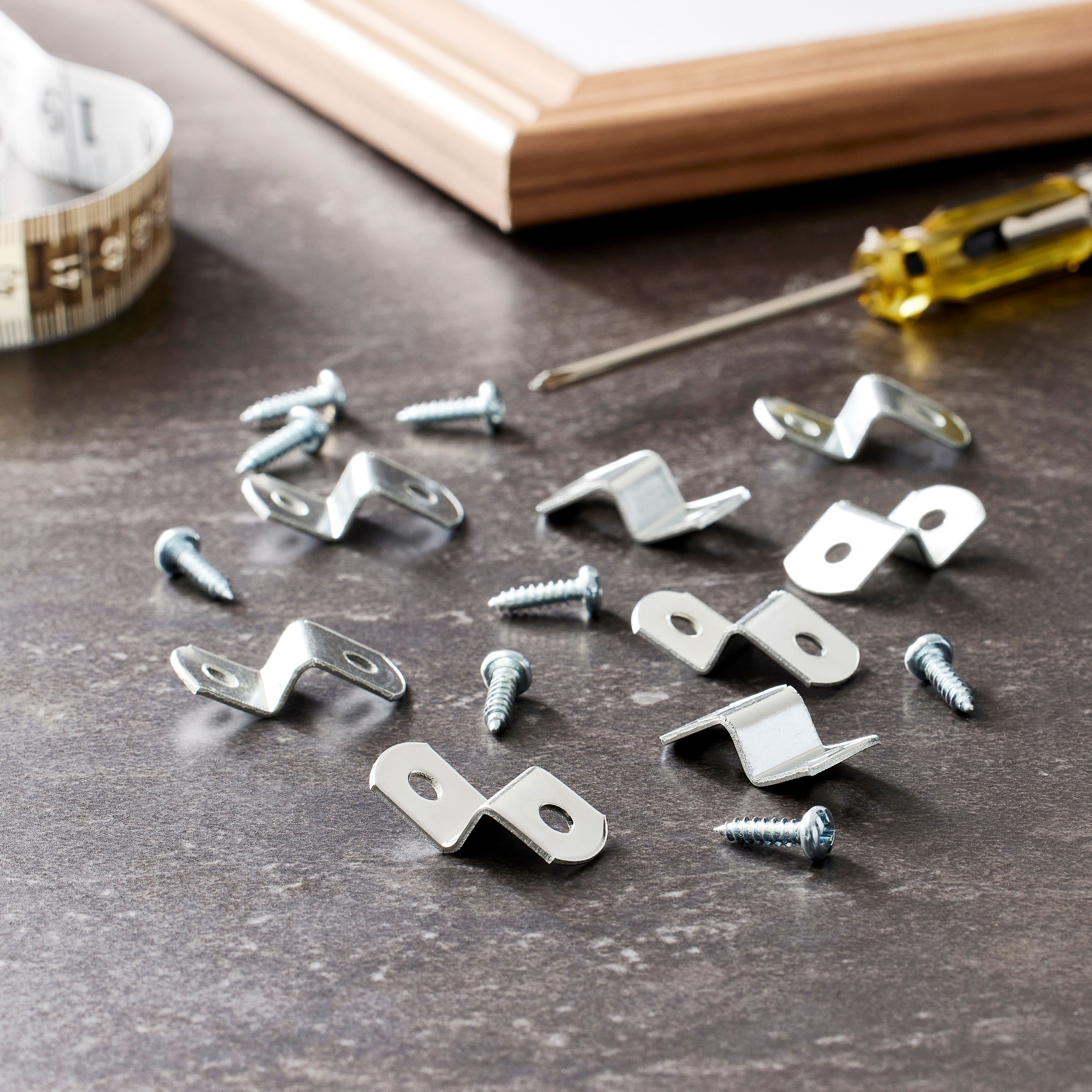 24 Packs: 8 ct. (192 total) Metal Offset Clips by Studio D&#xE9;cor&#xAE;