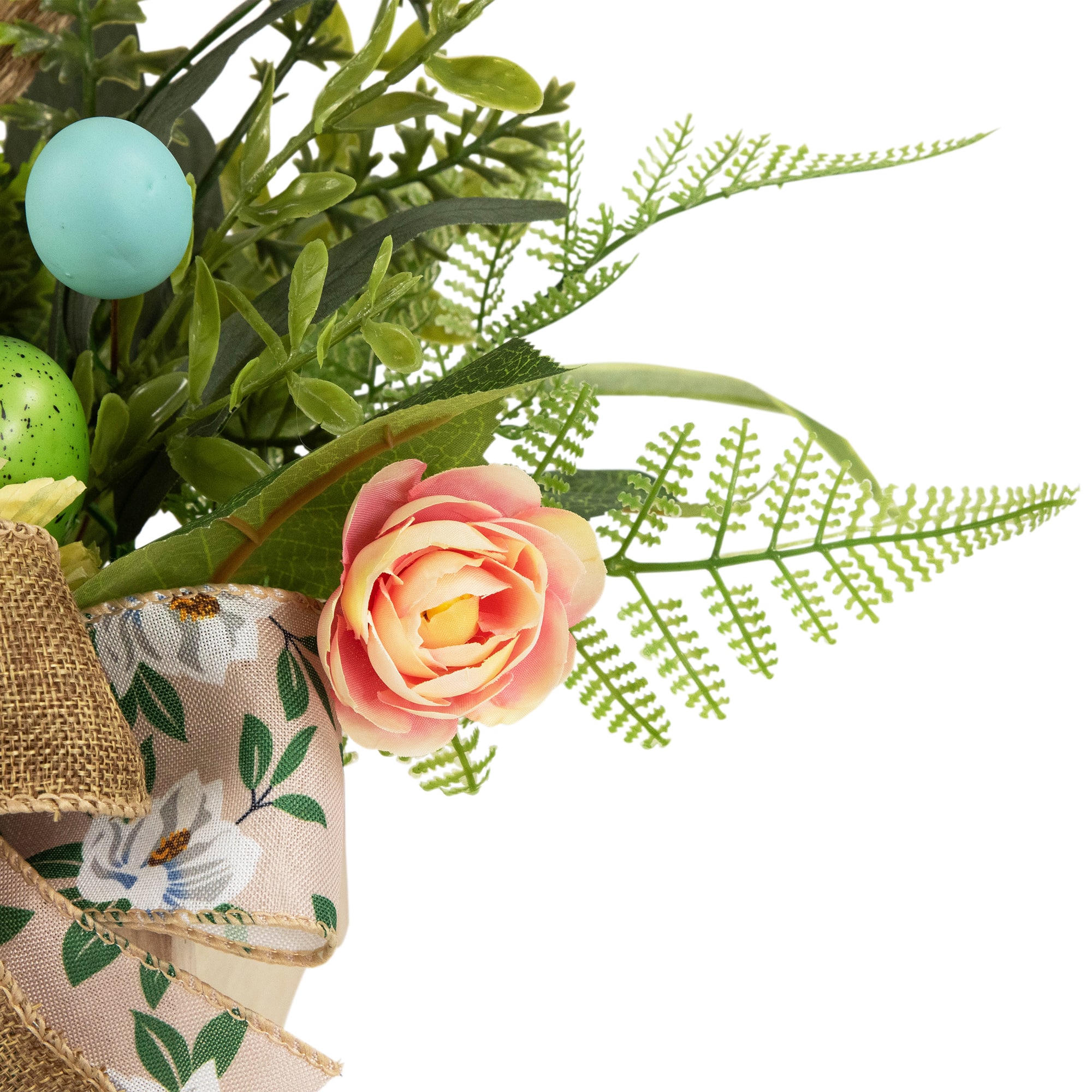 12&#x22; Boxed Floral Arrangement with Bunny Easter Decoration