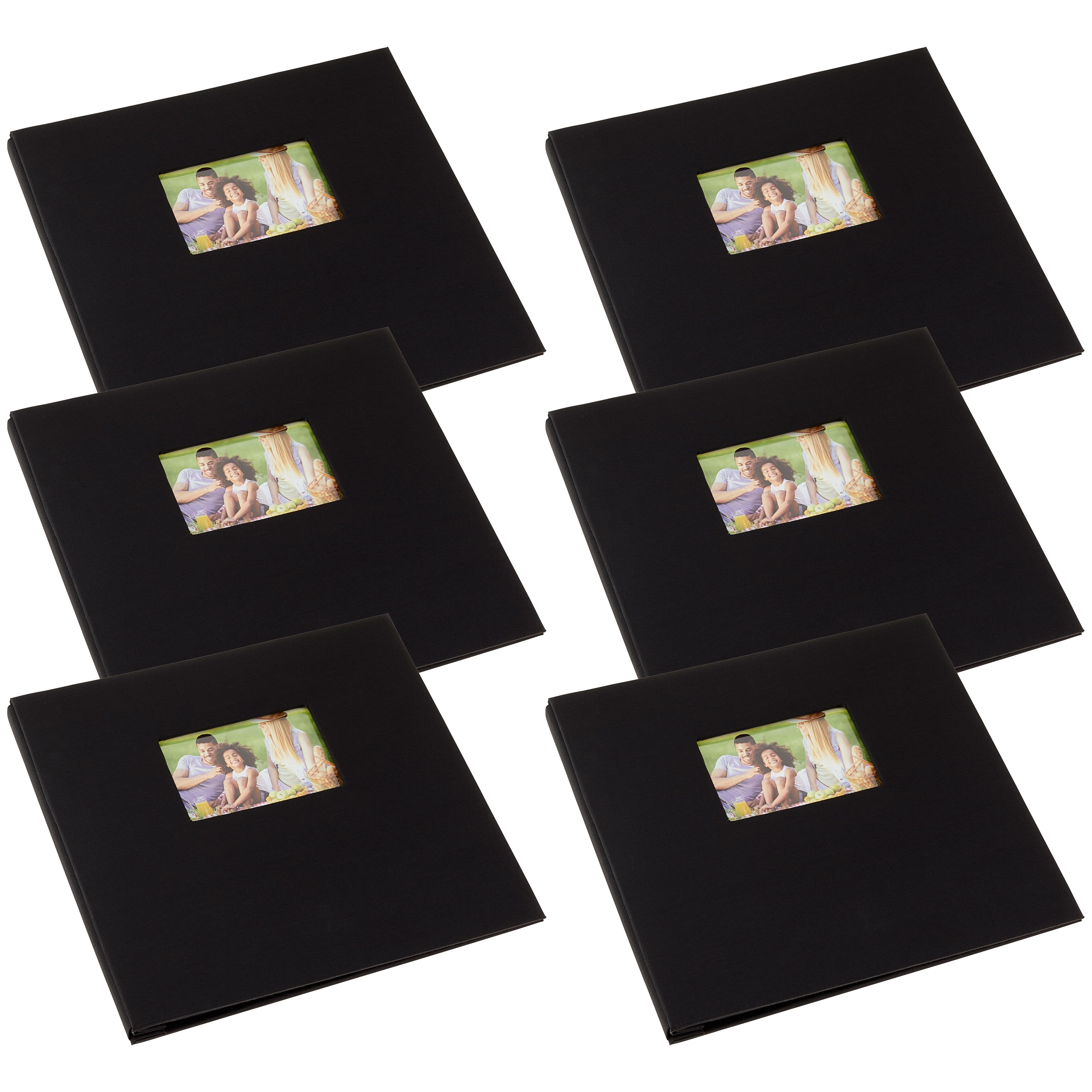 6 Pack: Cloth Scrapbook Album by Recollections&#xAE;, 12&#x22; x 12&#x22;