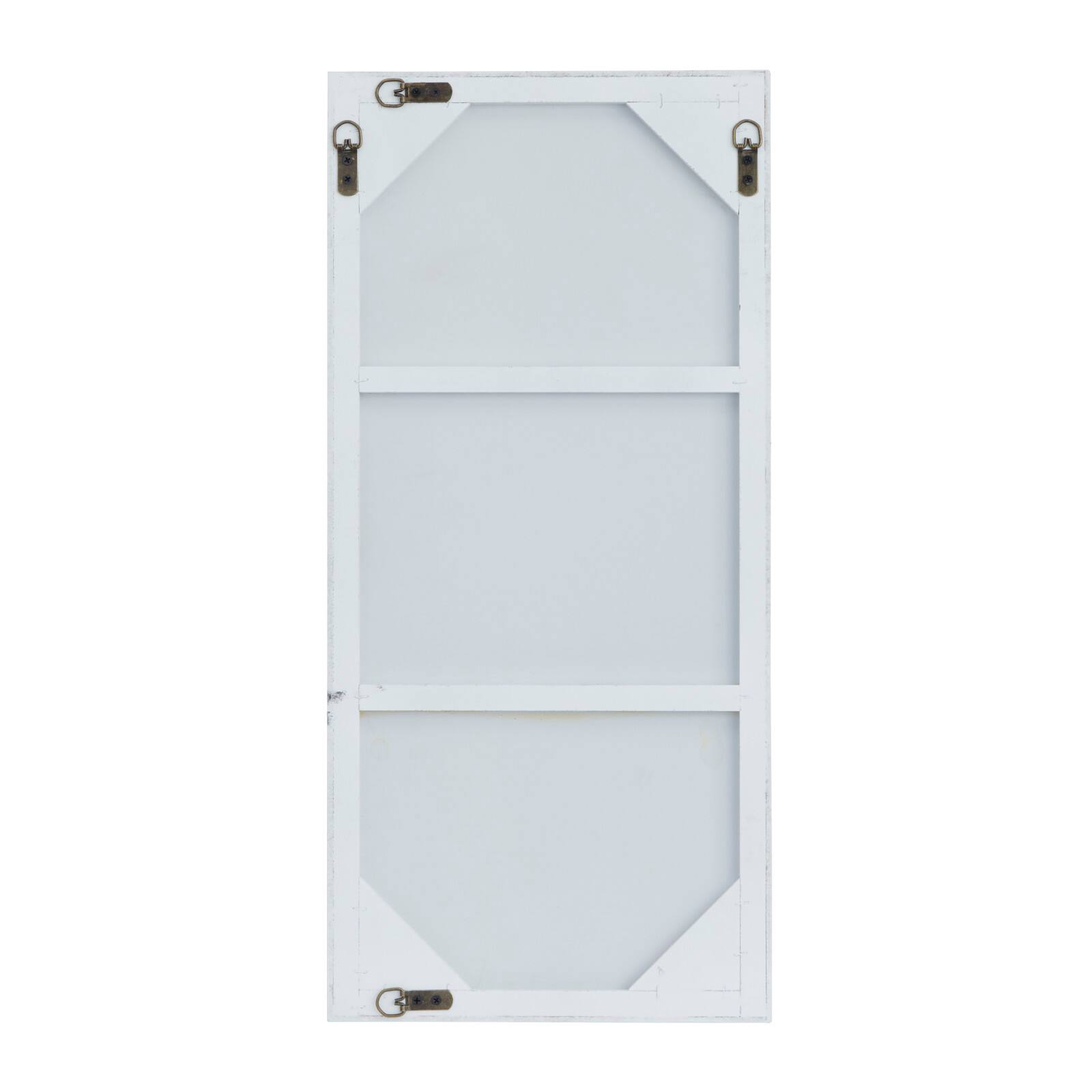 White Contemporary Wall Mirror