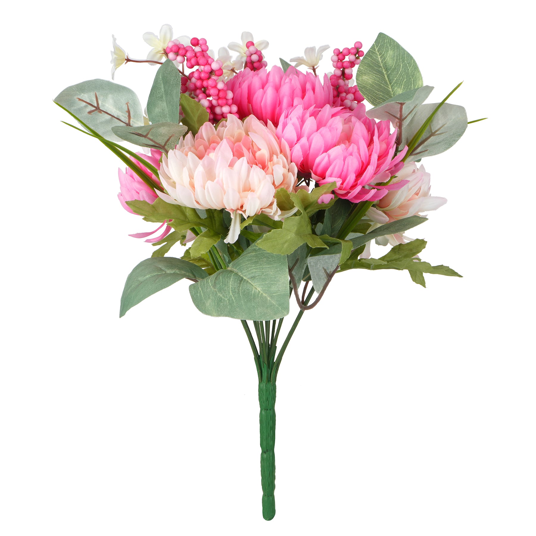 13" Pink Mum & Berry Bush by Ashland®