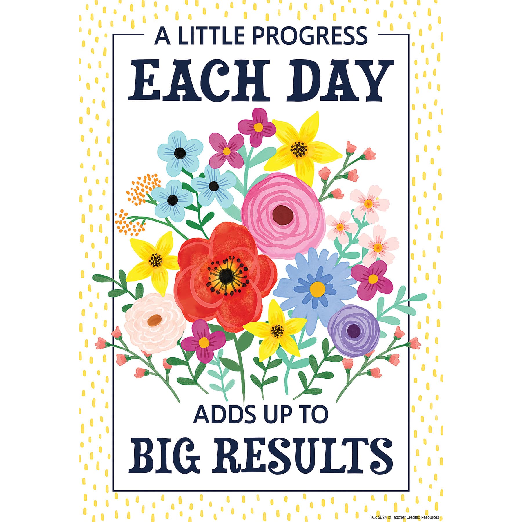 Teacher Created Resources® 11" x 16" Wildflowers Positive Sayings Small Posters Set