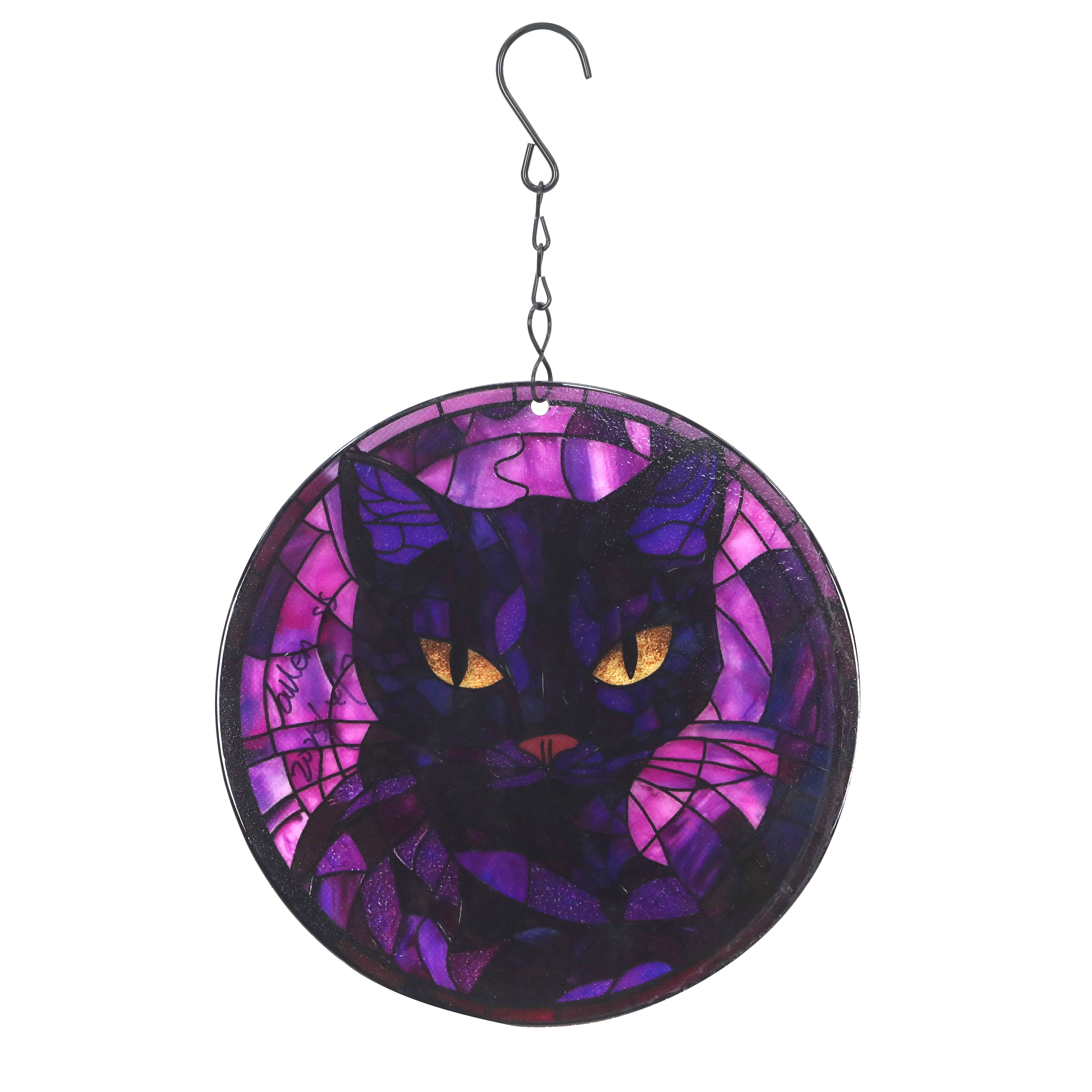 12.25&#x22; Stained Glass Cat Wall D&#xE9;cor by Ashland&#xAE;