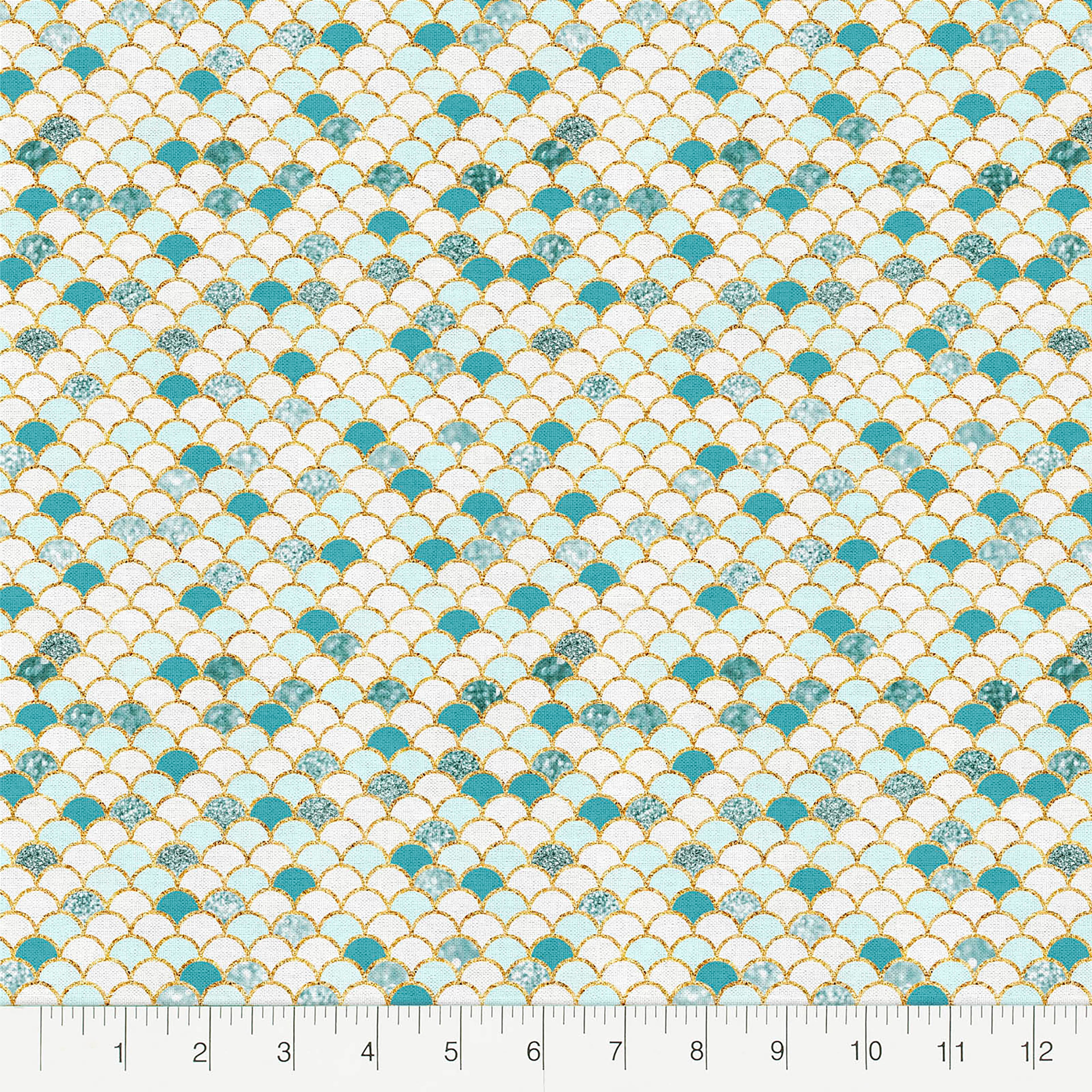Fabric Editions Scallop Cotton Fabric