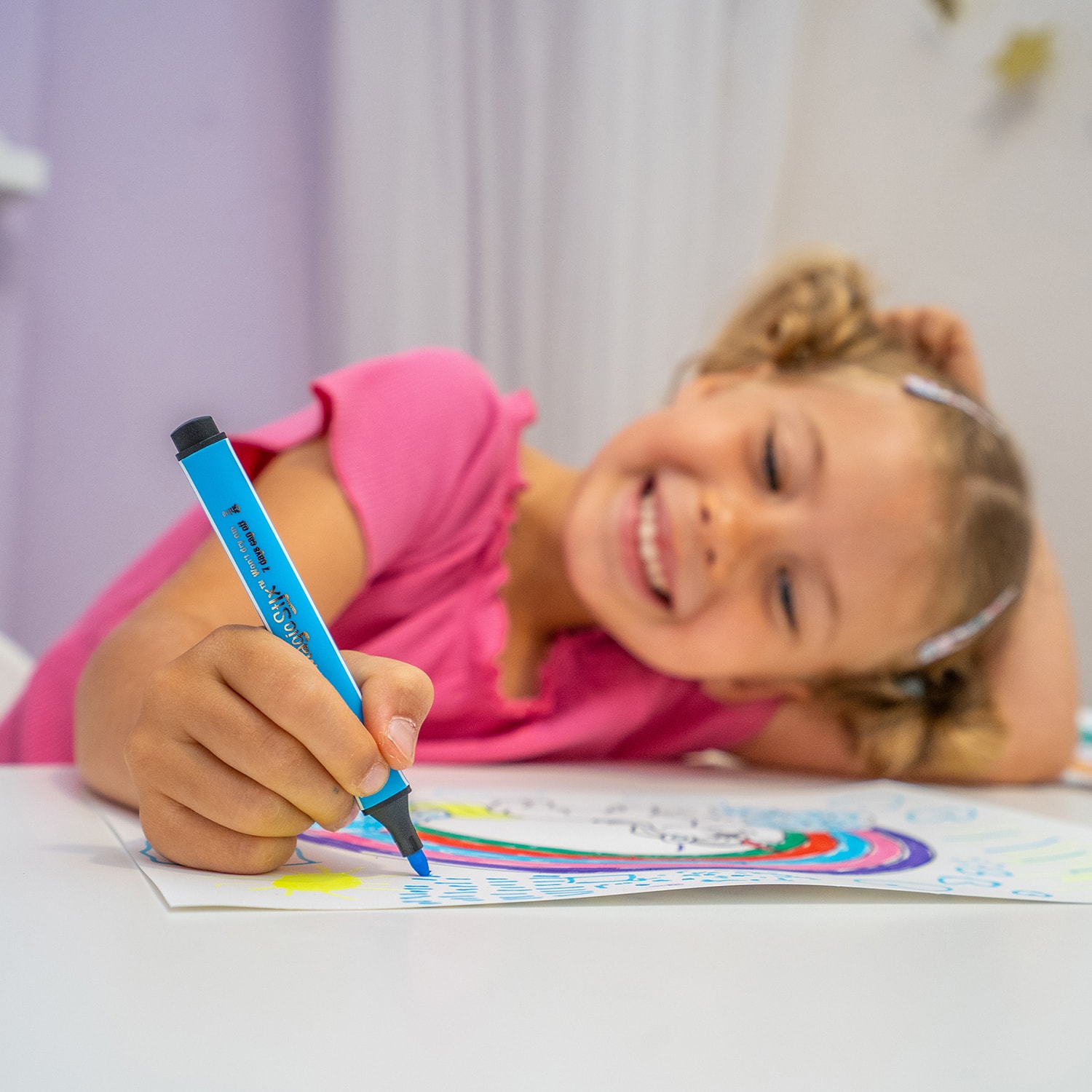 The Pencil Grip Magic Stix 48 Color Triangular Washable Markers