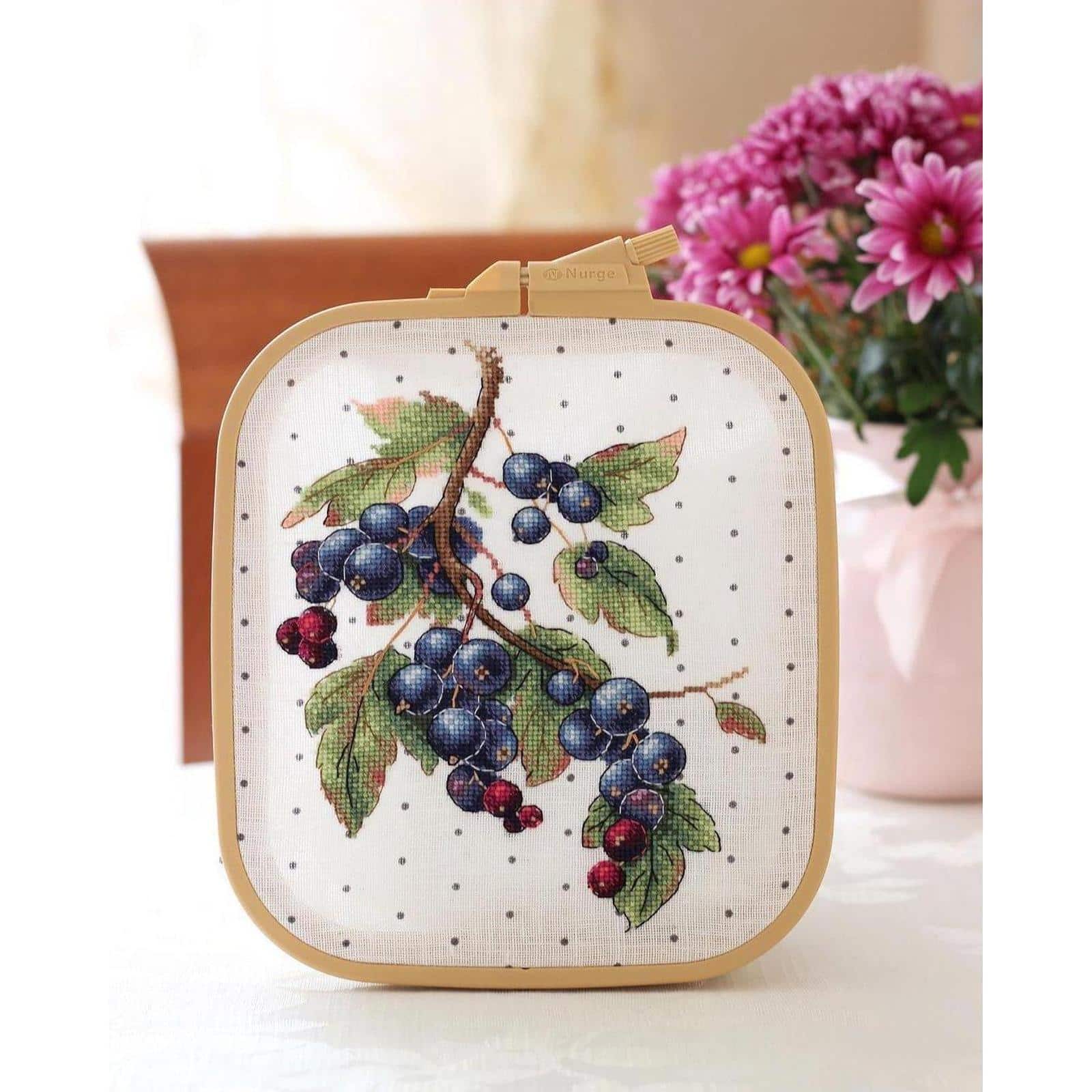 MP Studia Gifts of Nature Black Currant Cross Stitch Kit