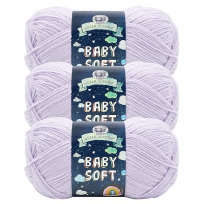 3 Pack Lion Brand® Baby Soft® Yarn | Michaels