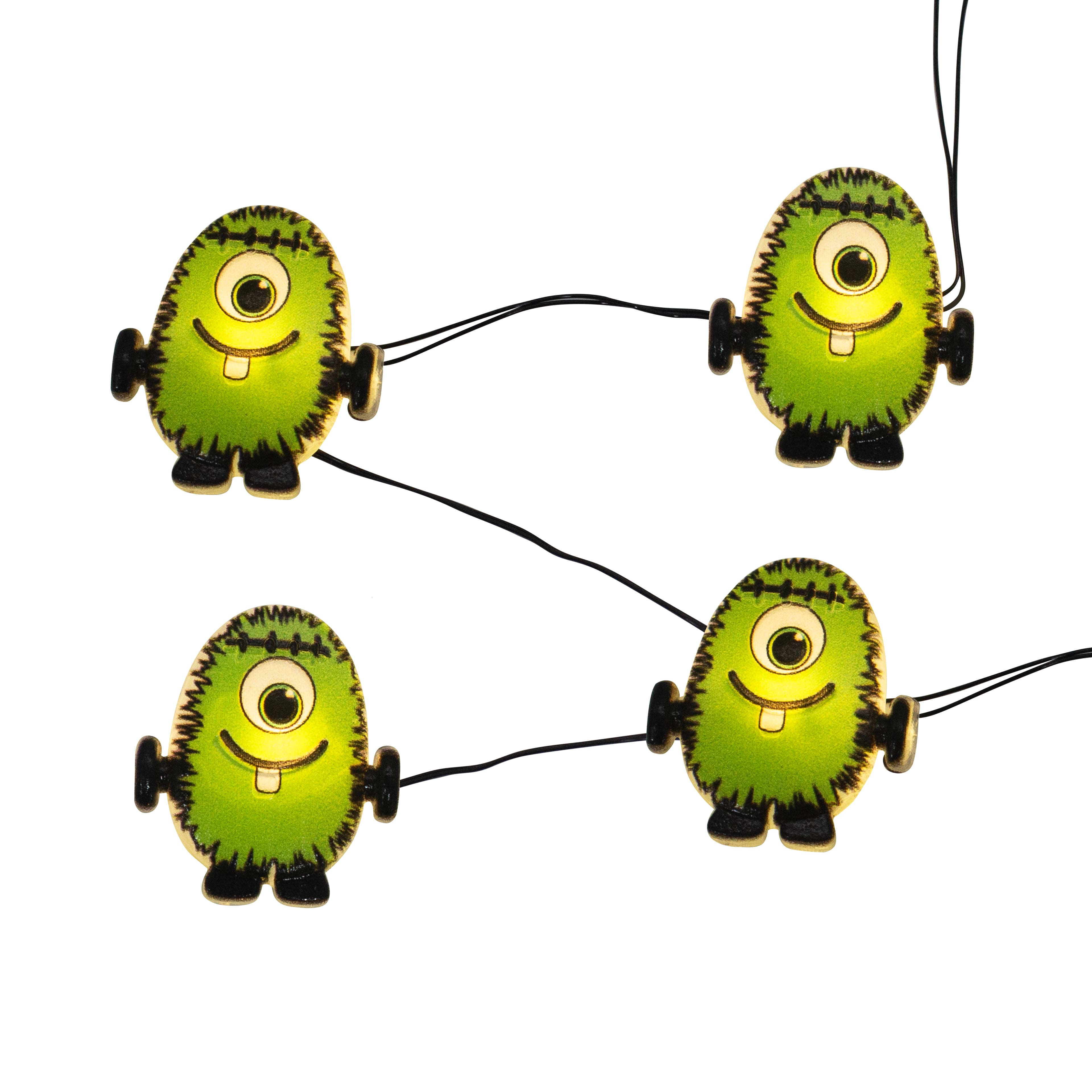 18ct. Warm White LED Monster Icon String Lights by Ashland&#xAE;