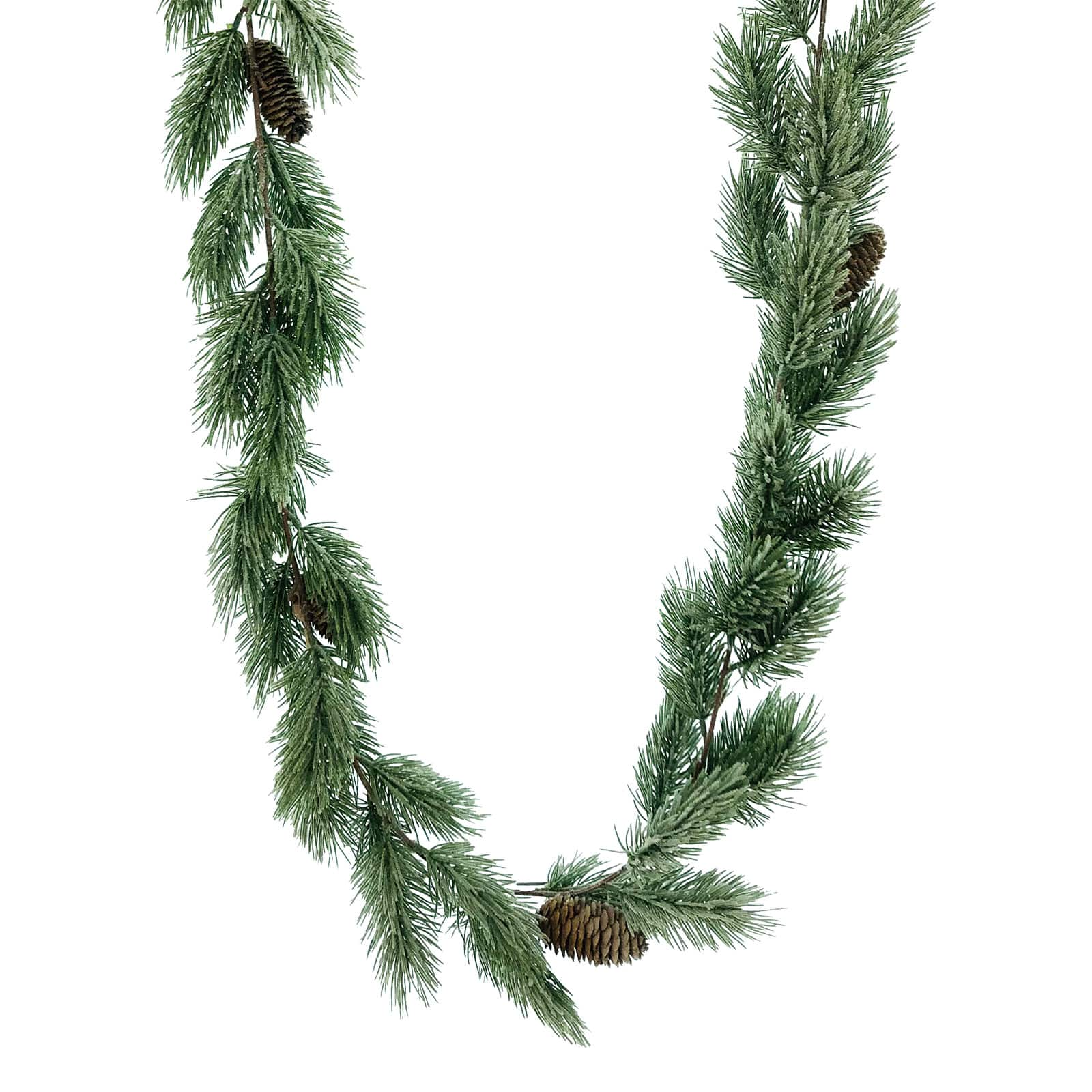 6ft. Snowy Pine Garland by Ashland&#xAE;