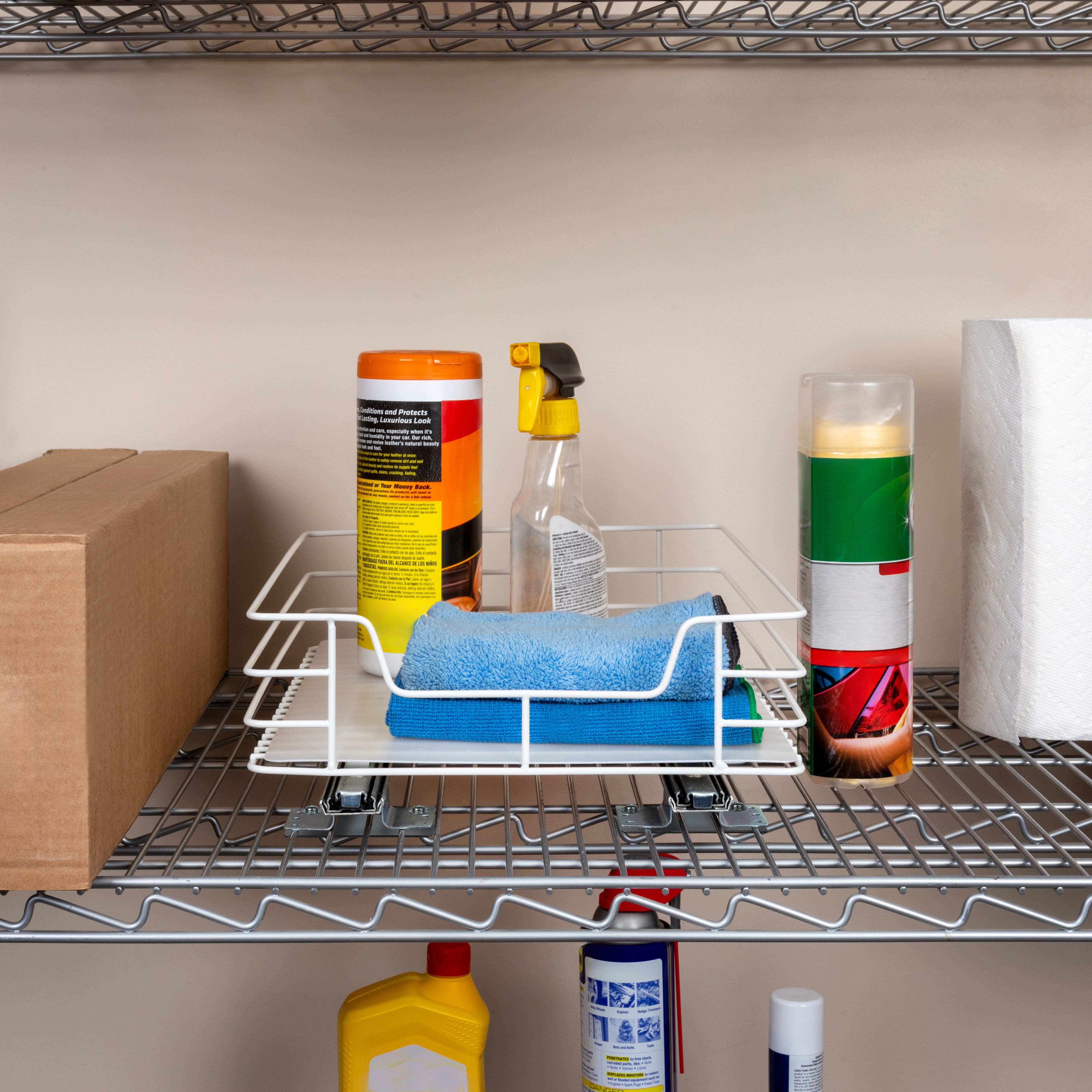 Household Essentials Glidez Lined Cabinet Organizer