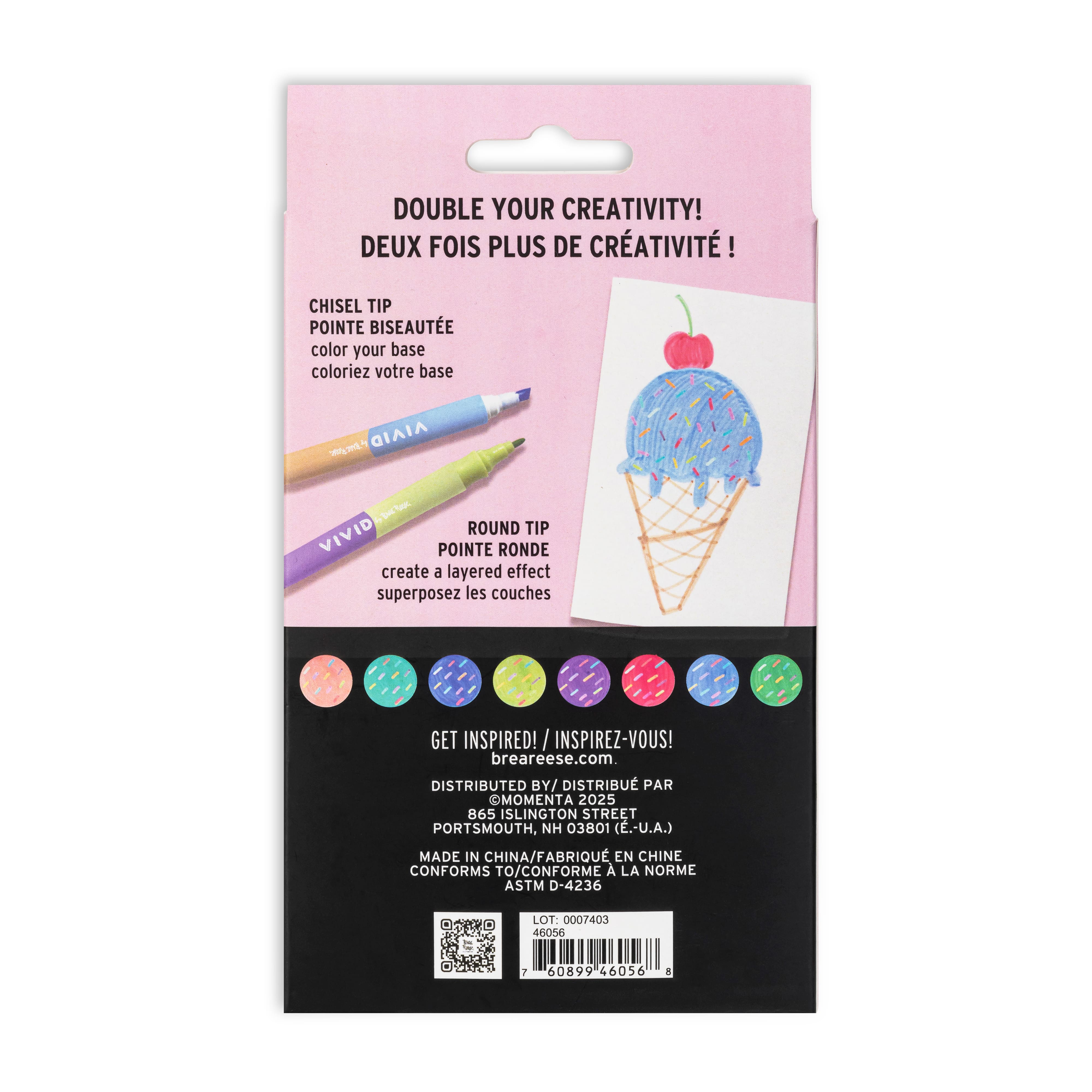 VIVID by Brea Reese&#xAE; Layering Markers Set