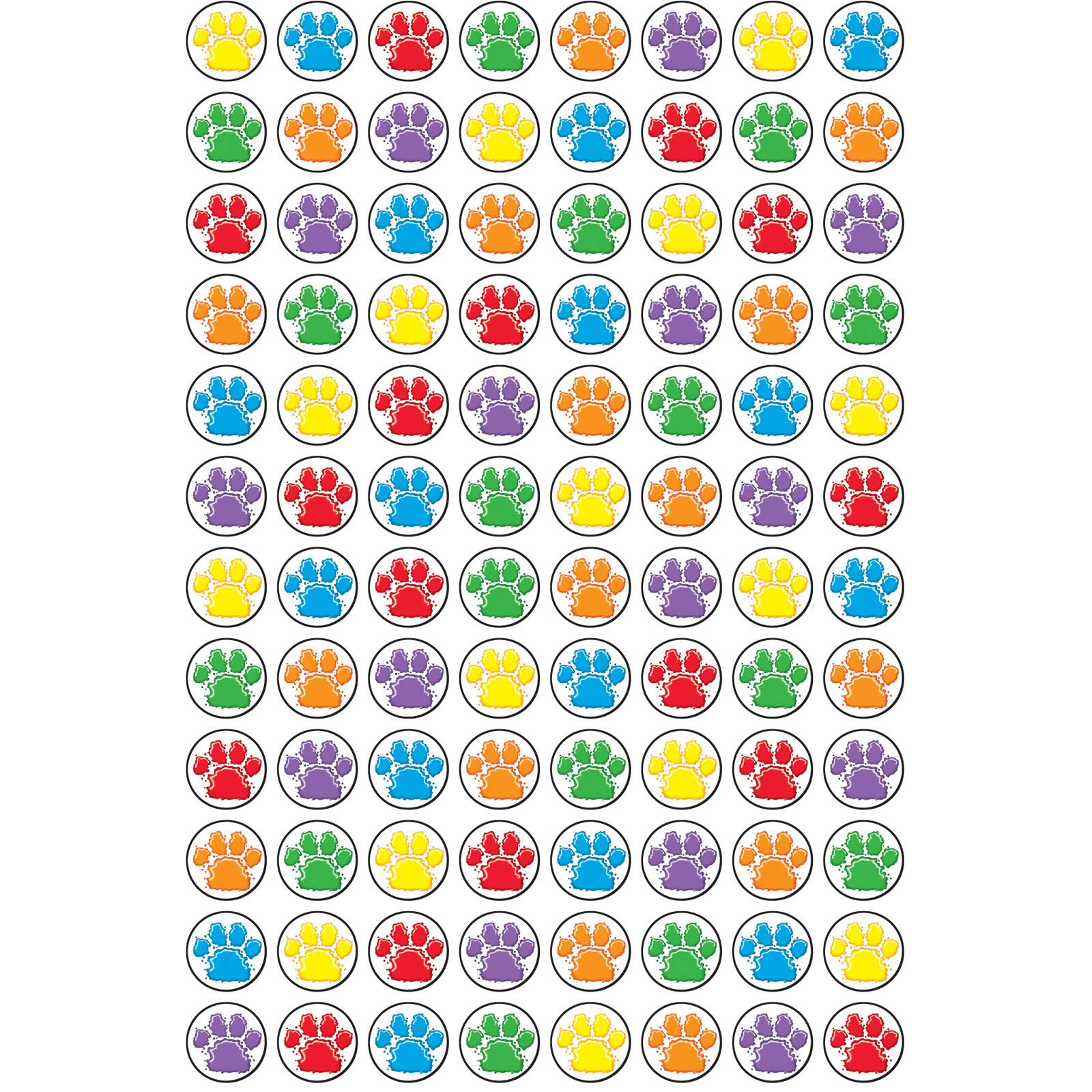 Trend Enterprises&#xAE; Paw Prints superSpots&#xAE; Stickers, 800ct.