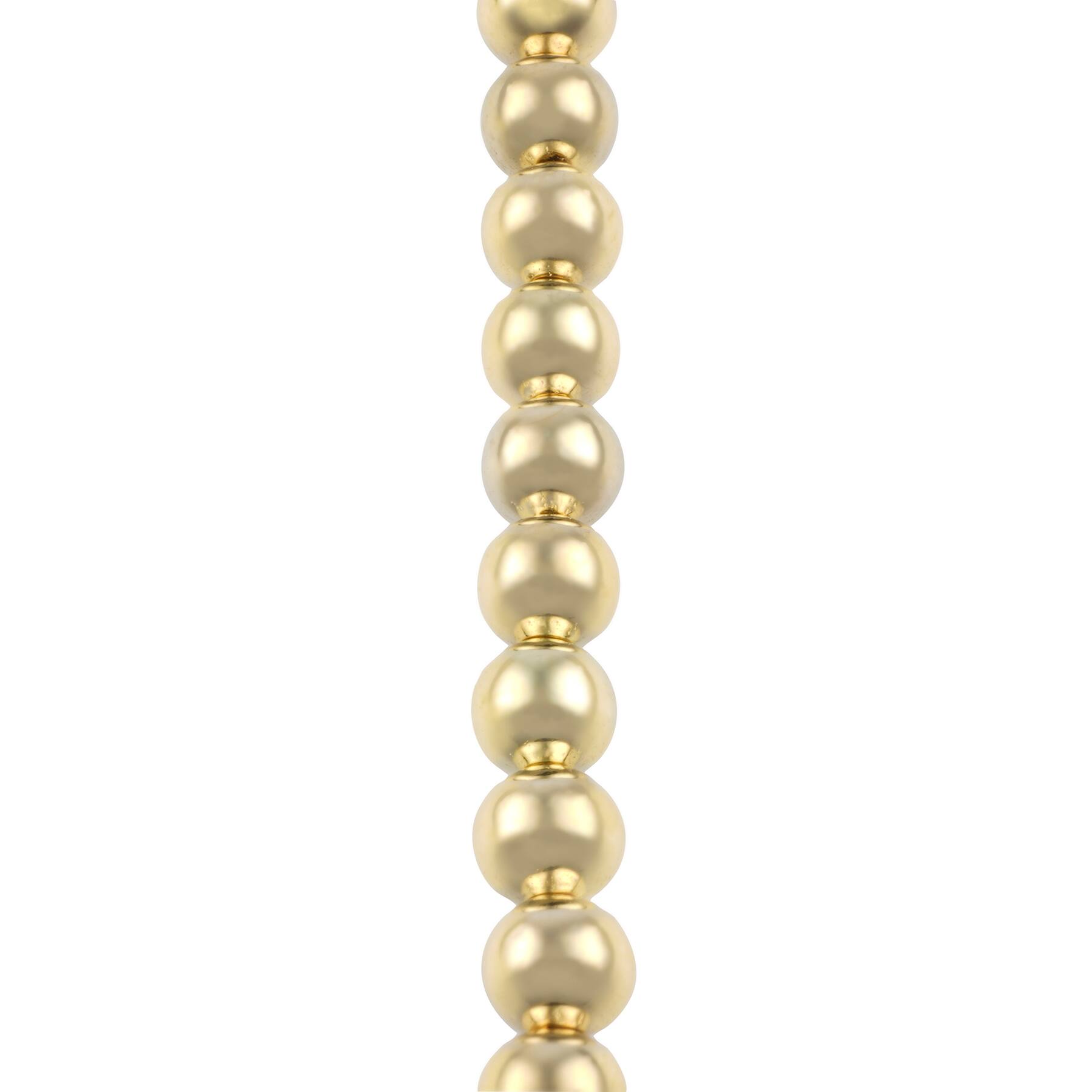 Gold Metal Round Beads, 6mm by Bead Landing™ Michaels