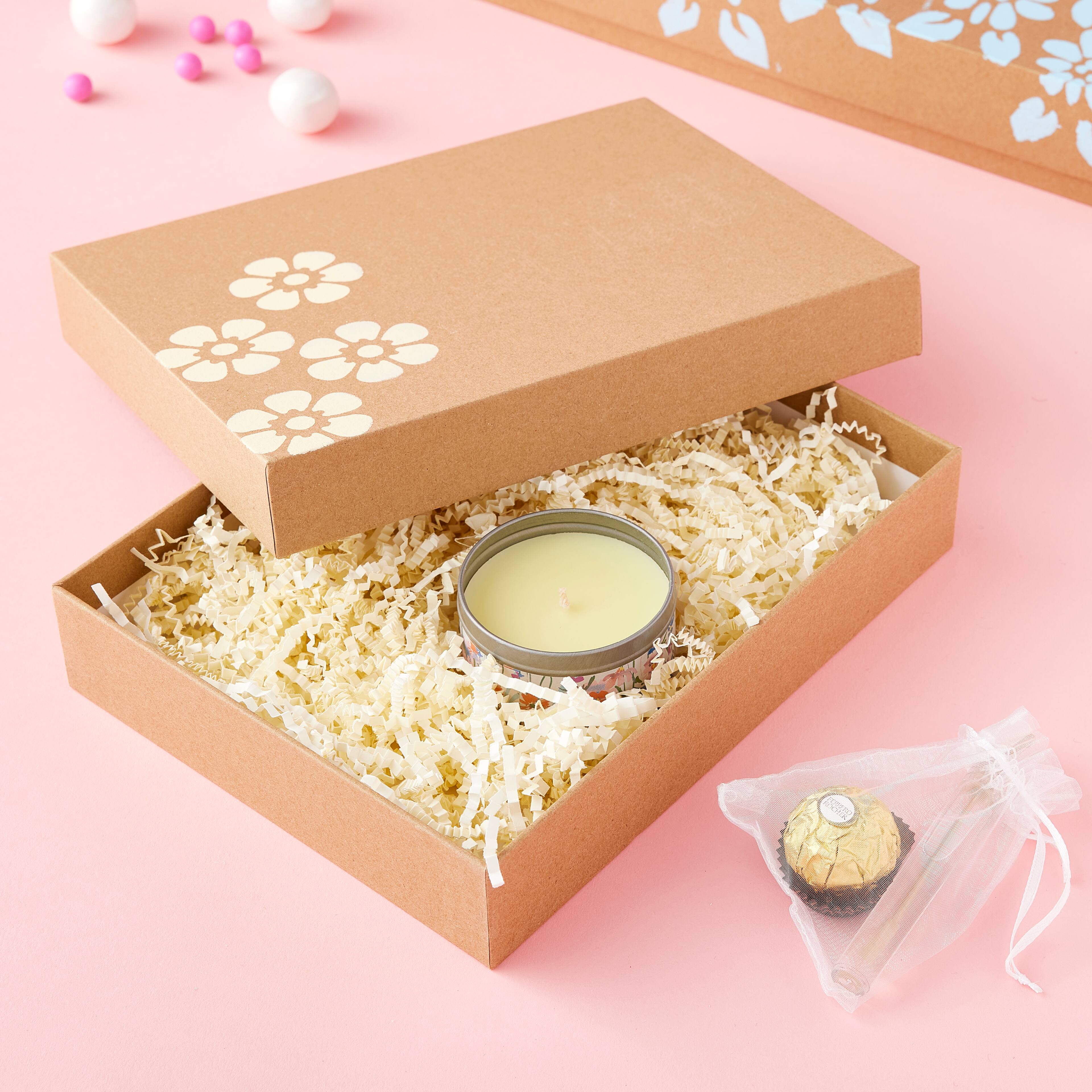 12 Pack: Kraft Frame Box by Celebrate It&#x2122;