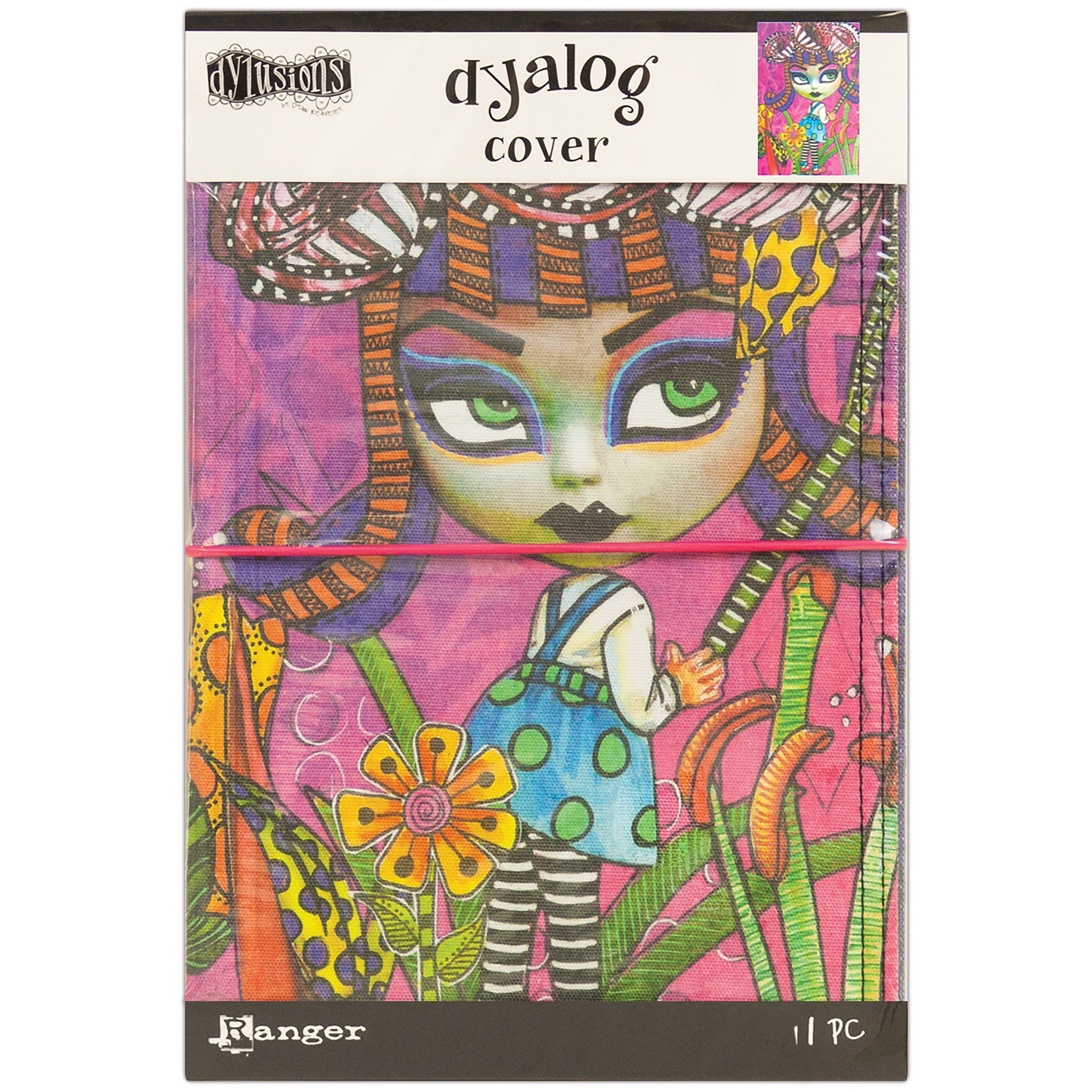 Dyan Reaveley's Dylusions Dyalog Believe Canvas Printed Cover
