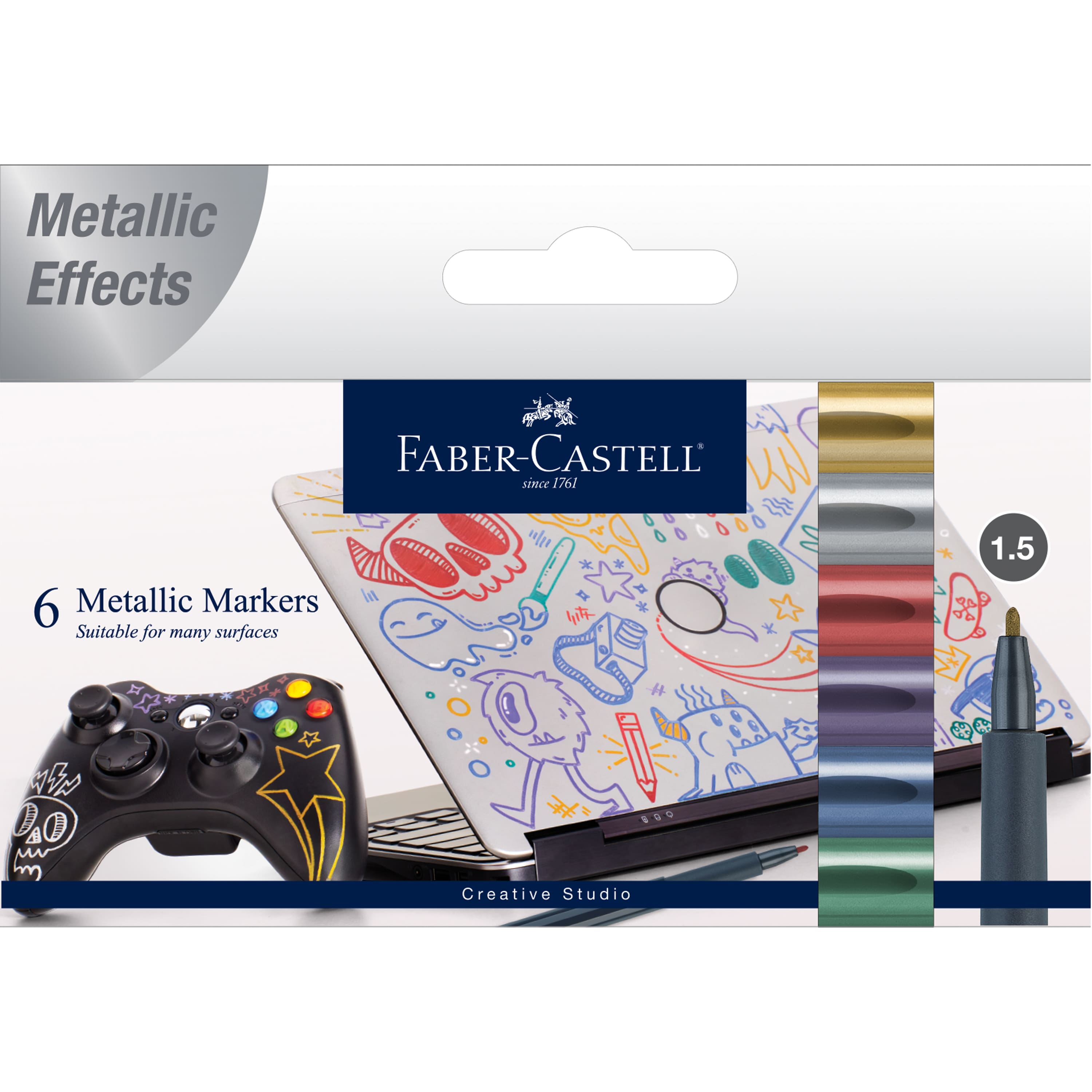 Faber-Castell&#xAE; Metallic Markers