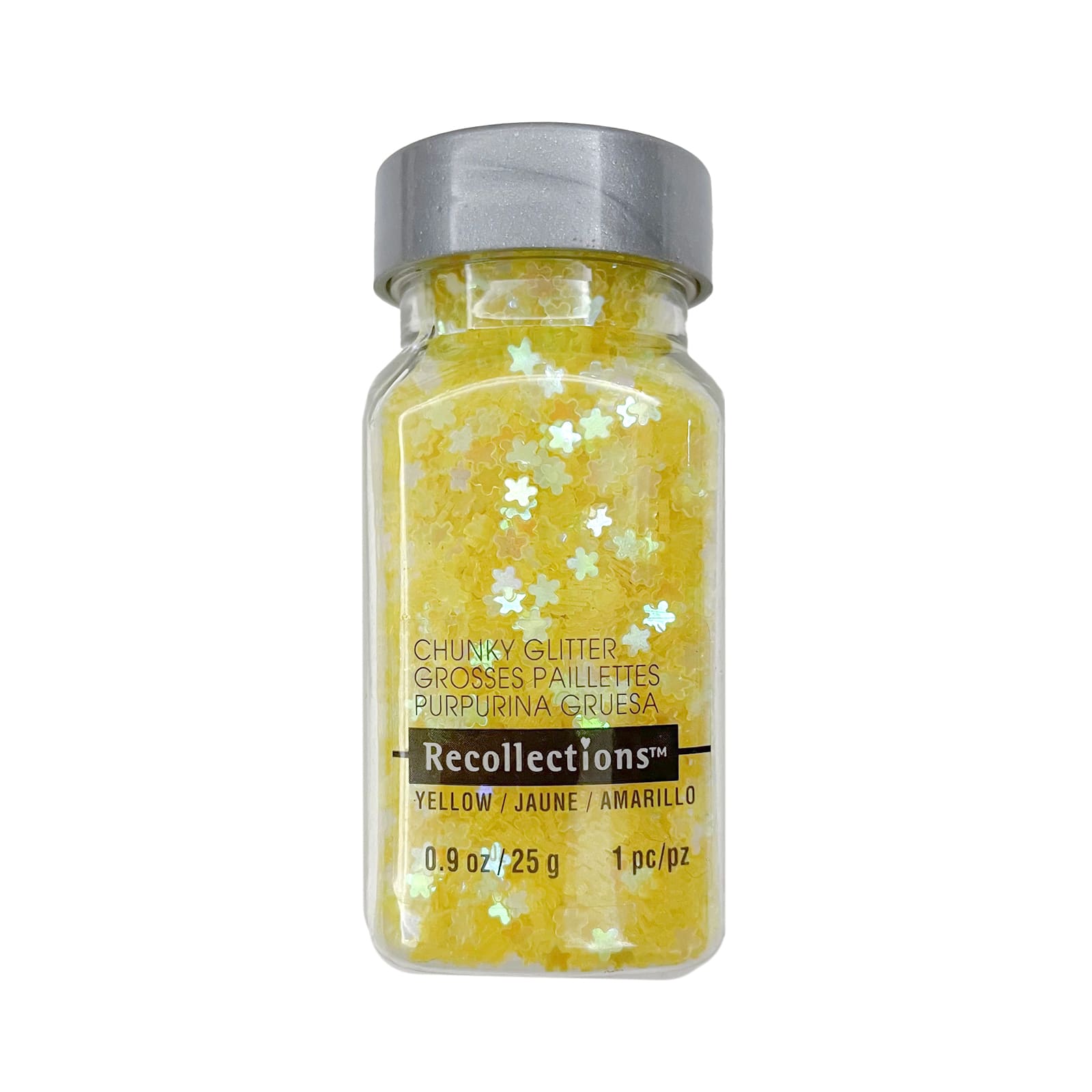 12 Pack: Yellow Daisy Chunky Glitter by Recollections™