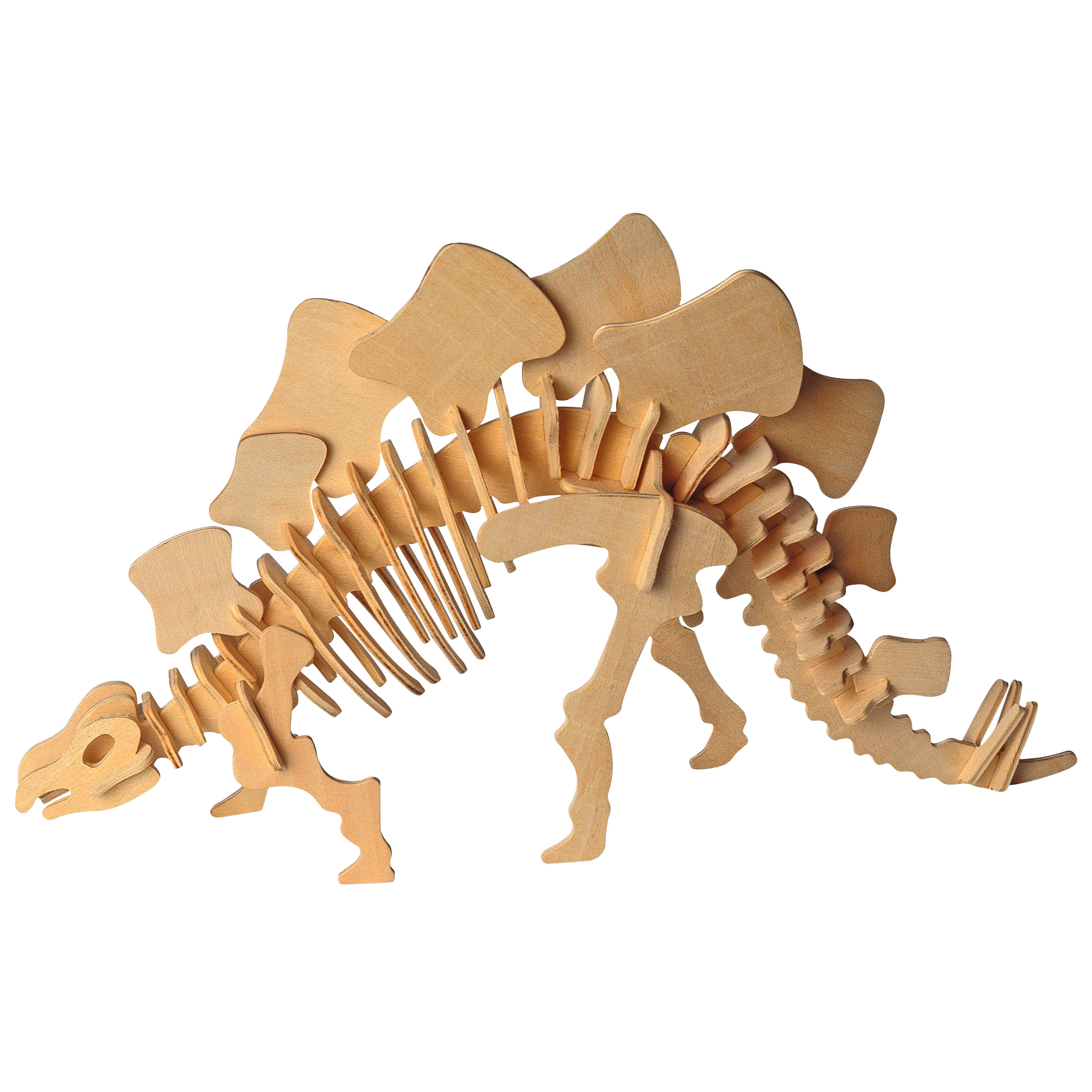 University Games Big Stegosaurus 51 Piece Wooden Puzzle