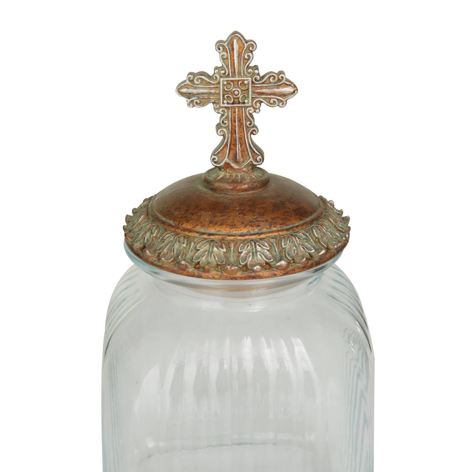 Brown Polystone Traditional Decorative Jar Set