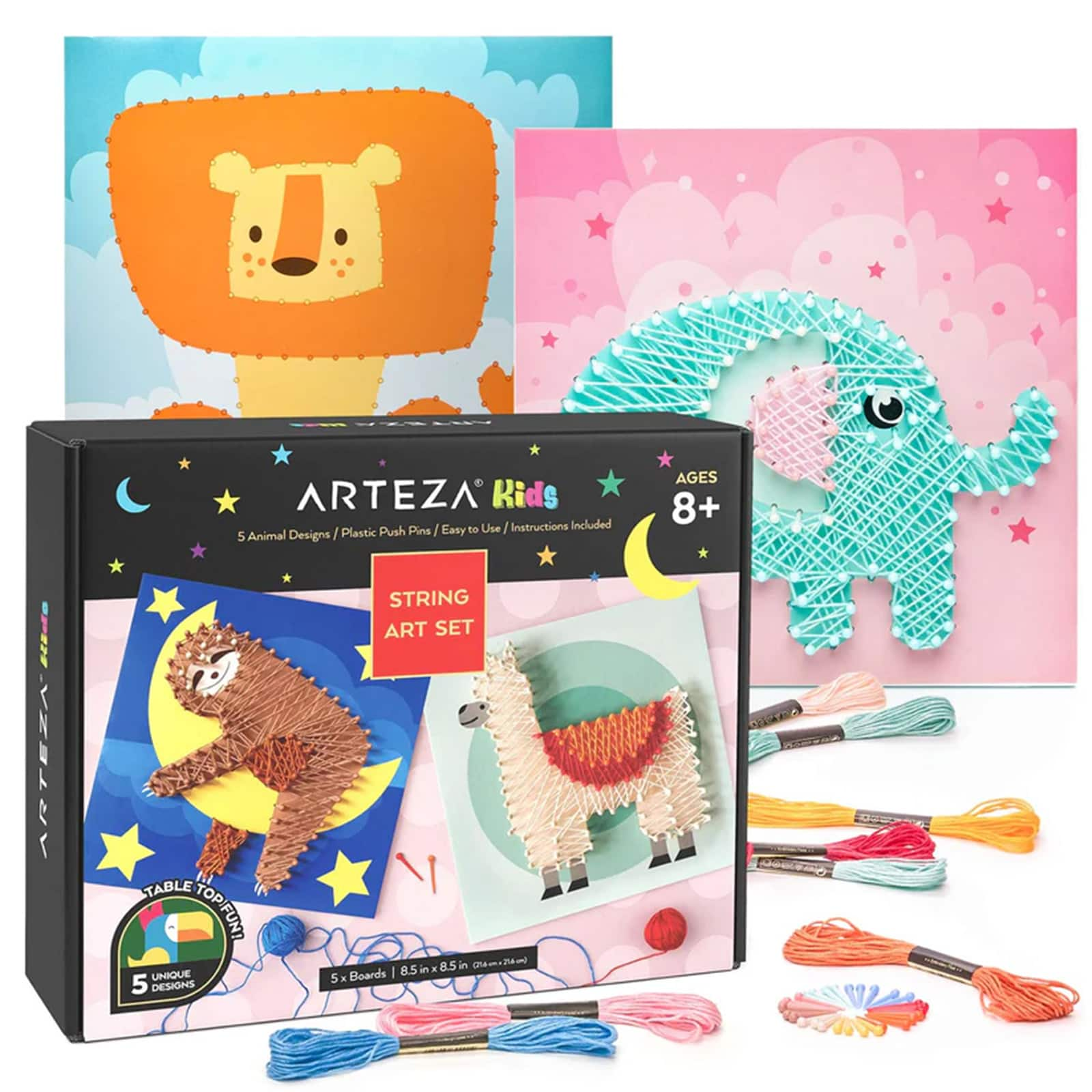 Arteza&#xAE; Kids String Art Animal Set