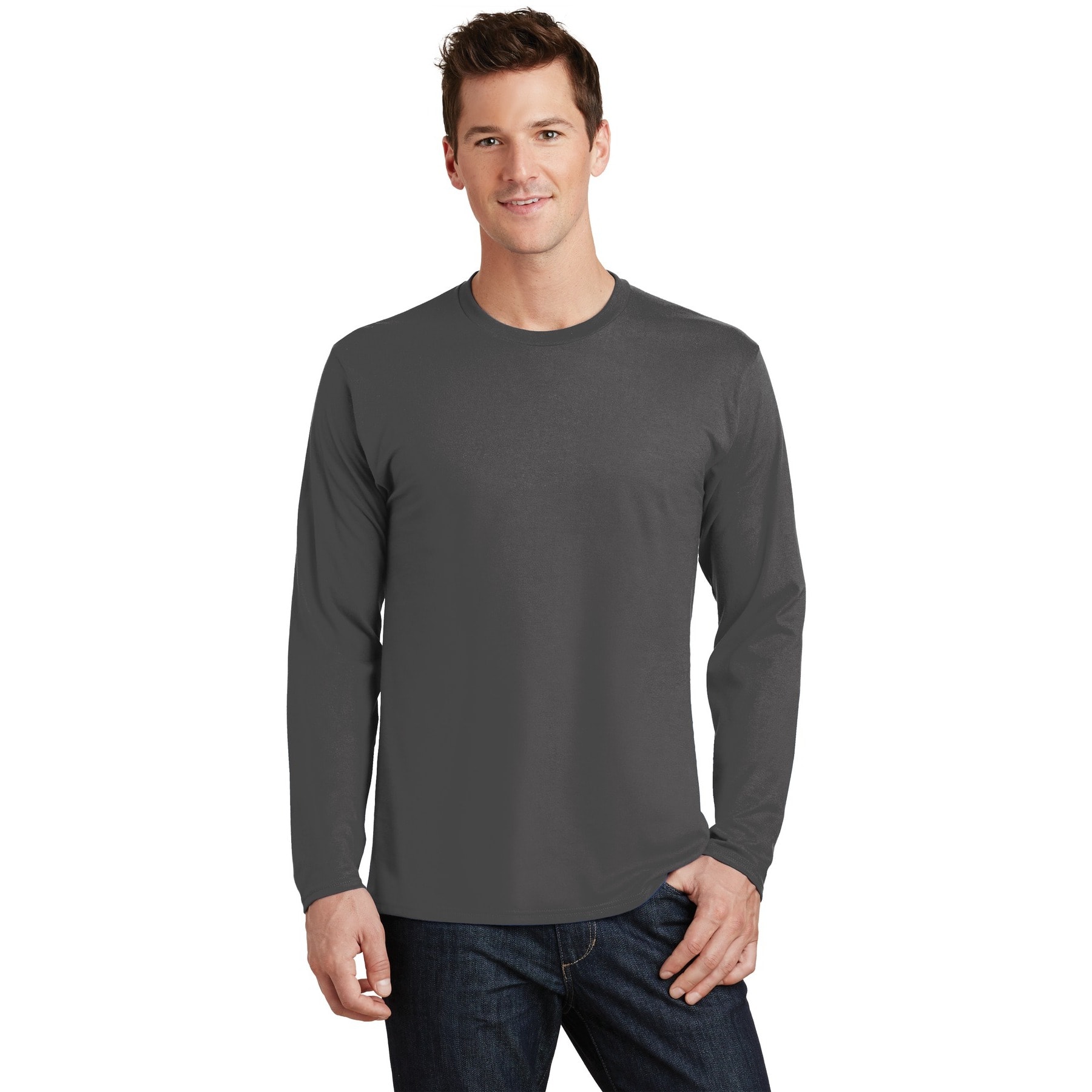Port & Company® Fan Favorite™ Neutrals Long Sleeve T-Shirt