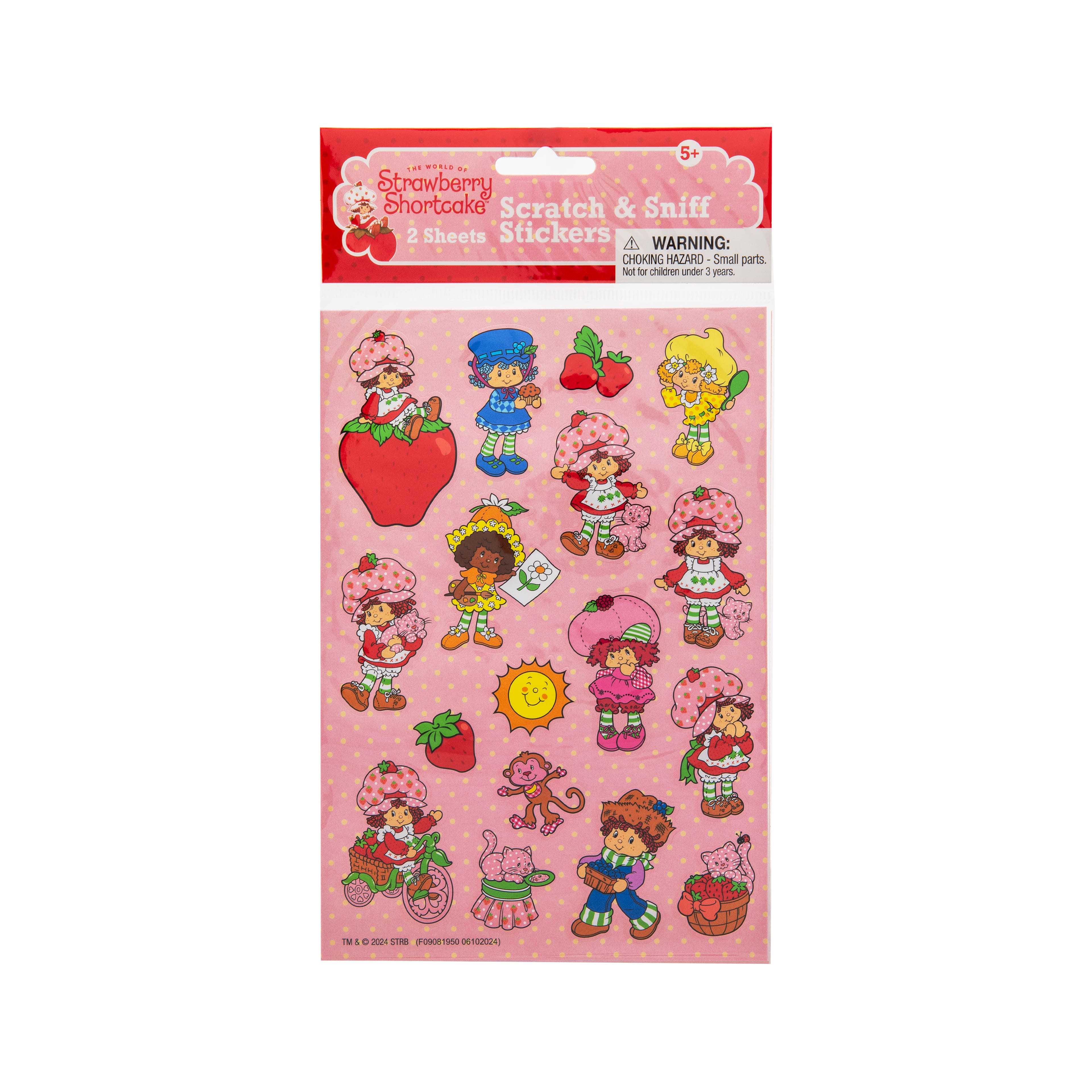 Strawberry Shortcake&#xAE; Scratch &#x26; Sniff Stickers