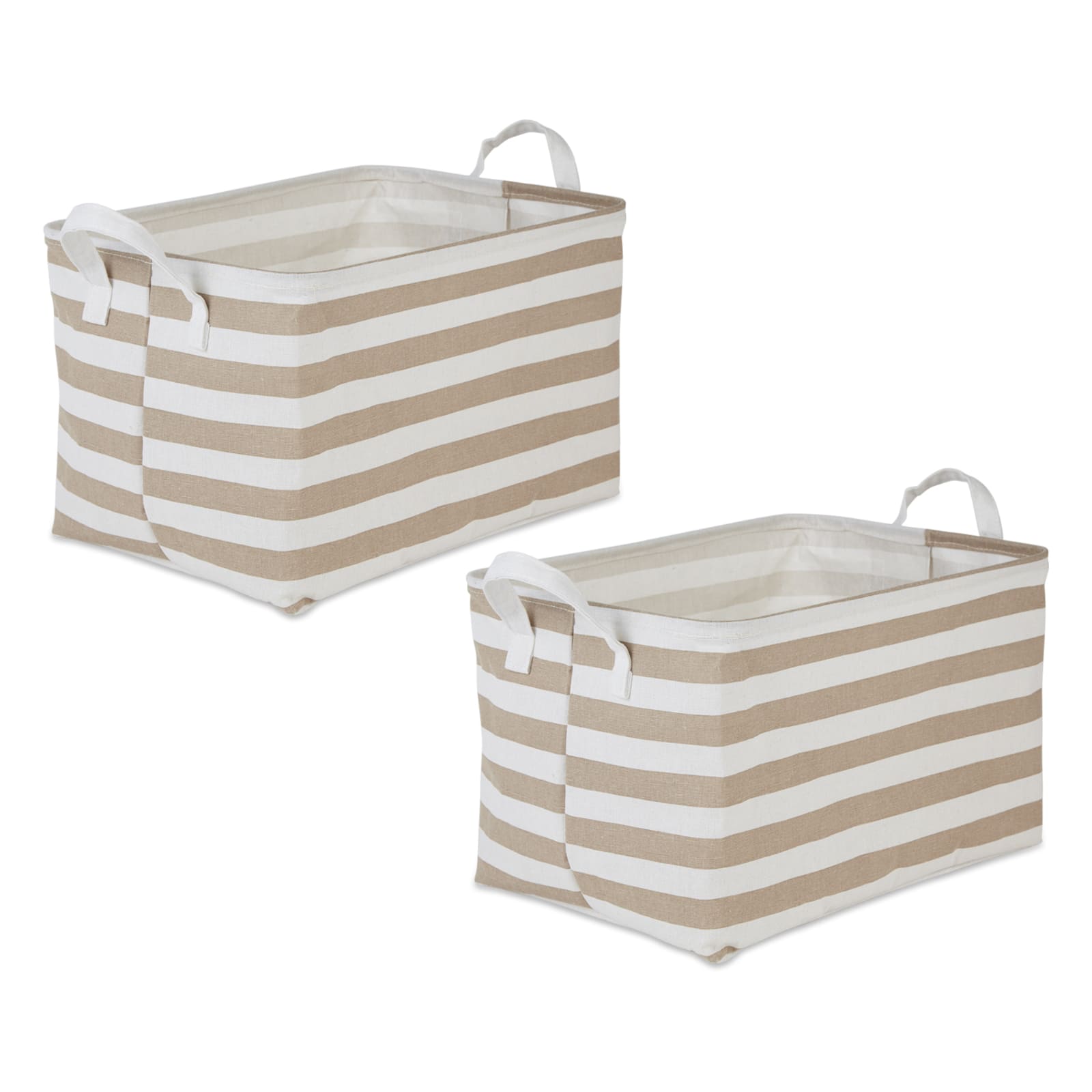 DII&#xAE; Striped Laundry Bins, 2ct.