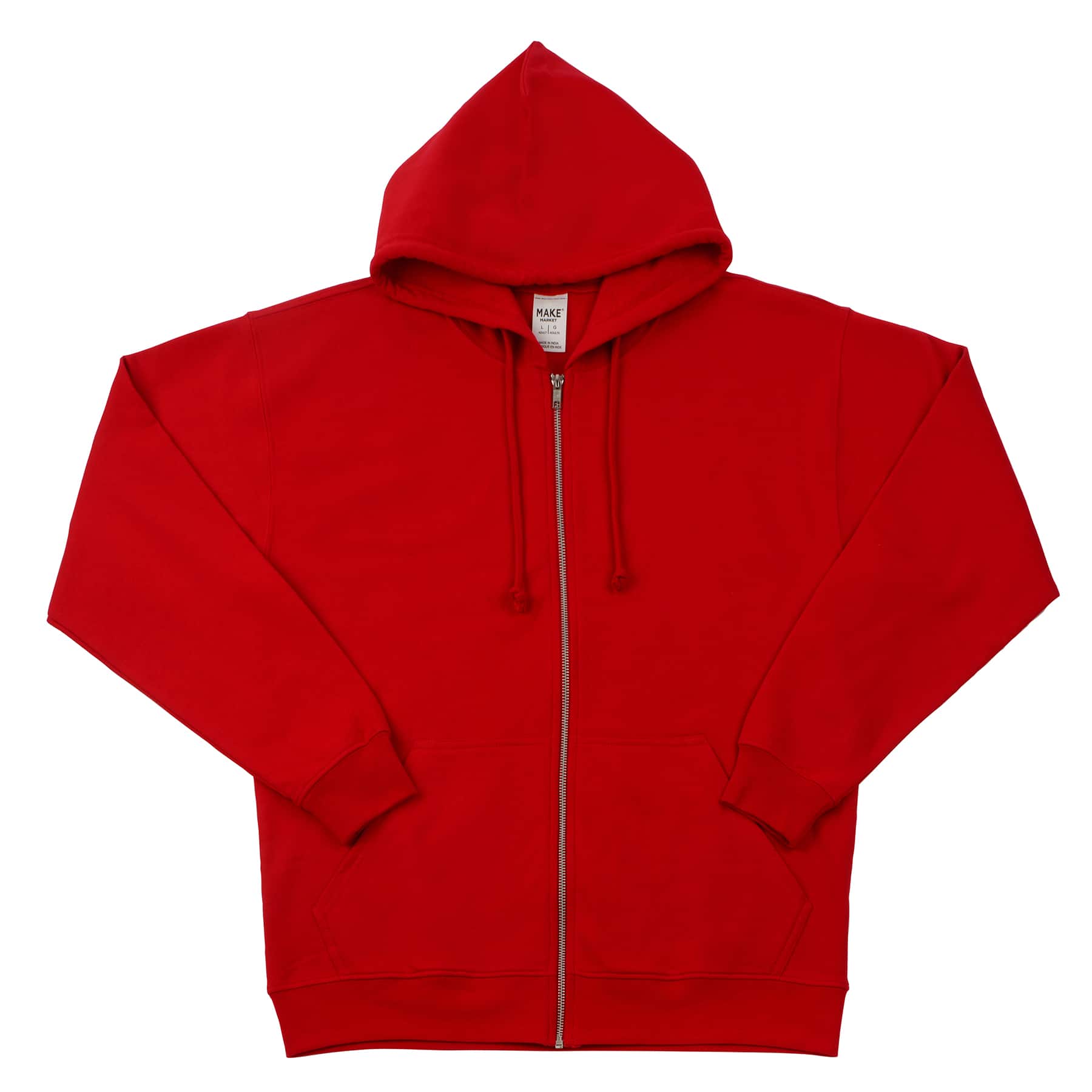 Unisex Adult Full Zip Hooded Sweatshirt by Make Market&#xAE;