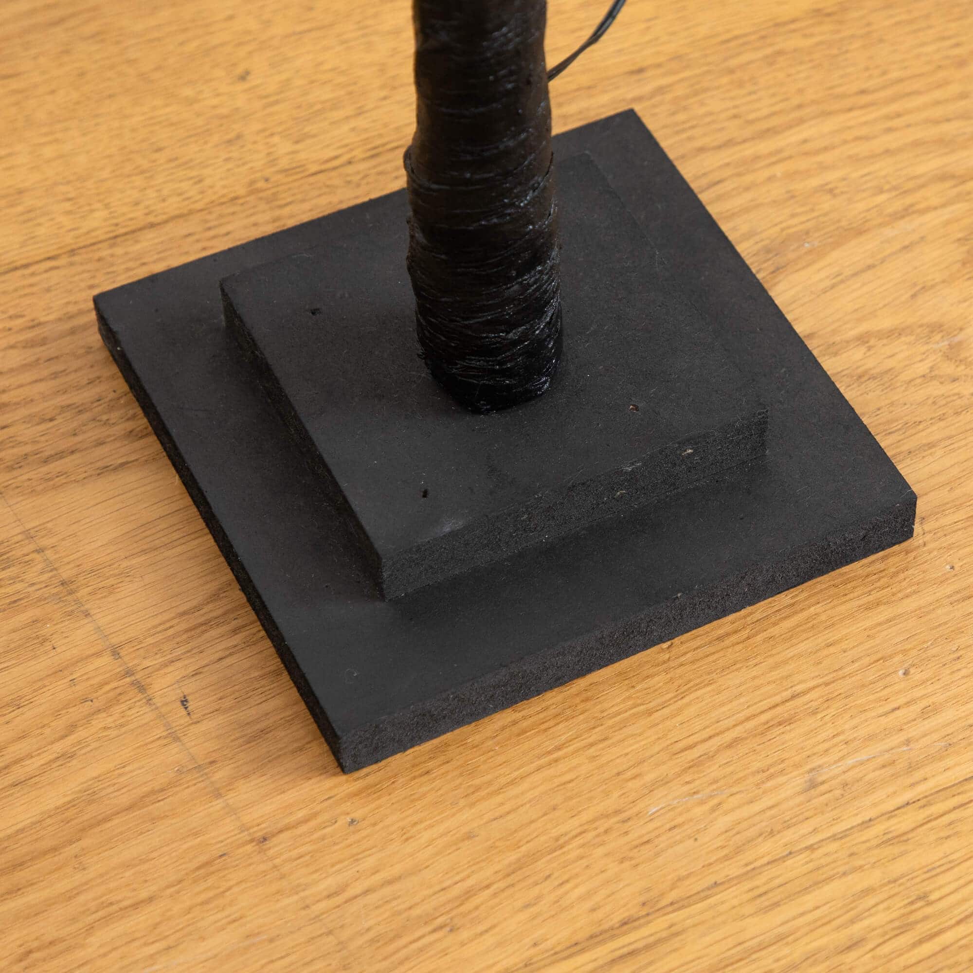 3ft. Pre-Lit Halloween Black Twig Artificial Tree with 80 Orange & Purple LED Lights