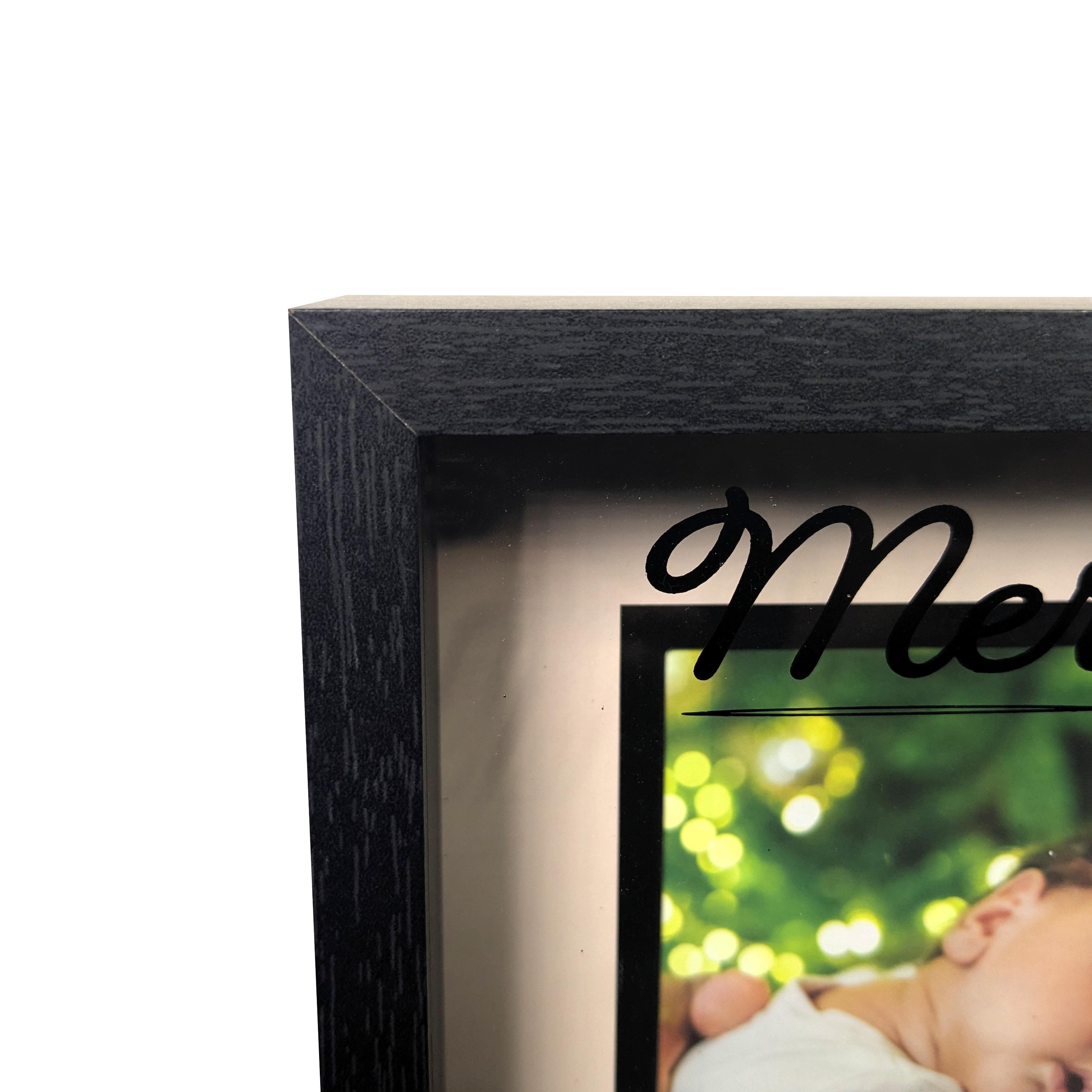 5&#x22; x 7&#x22; LED Merry Christmas Trees Tabletop Frame by Studio D&#xE9;cor&#xAE;