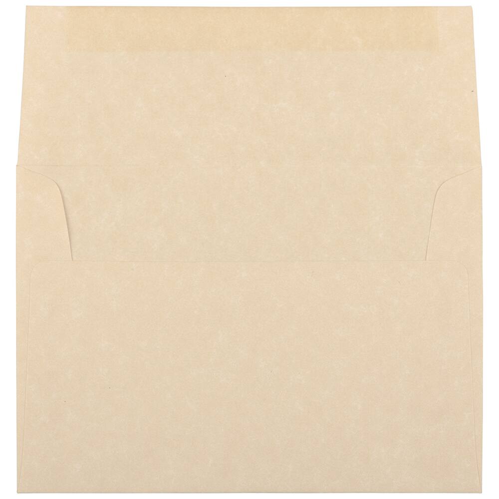 JAM Paper 4.75" x 6.5" Parchment Invitation Envelopes, 50ct.