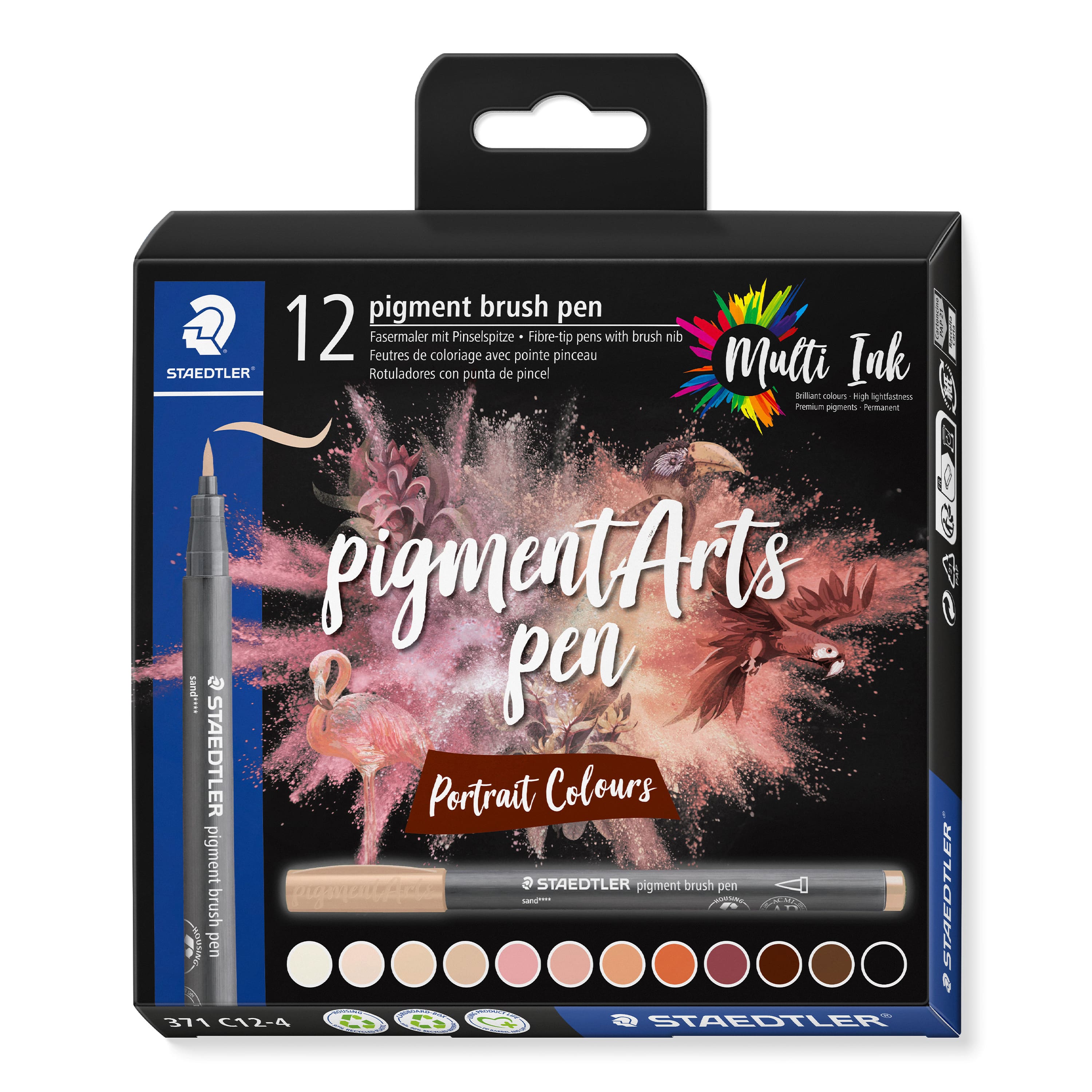 STAEDTLER&#xAE; Pigments Arts Portrait Brush Pen Set