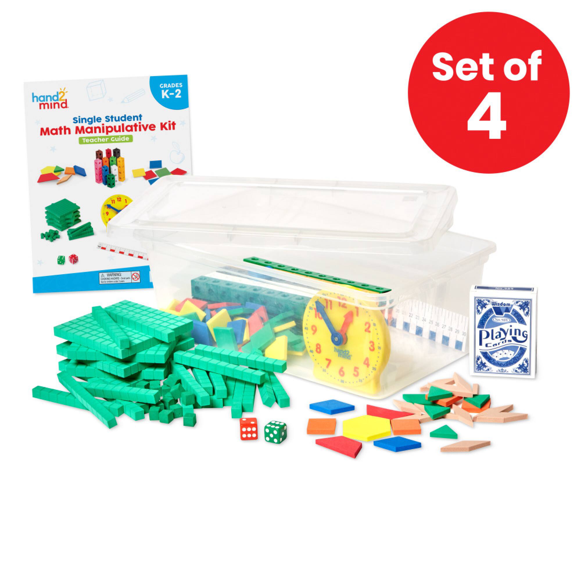 hand2mind Single Student Math Manipulative Kit