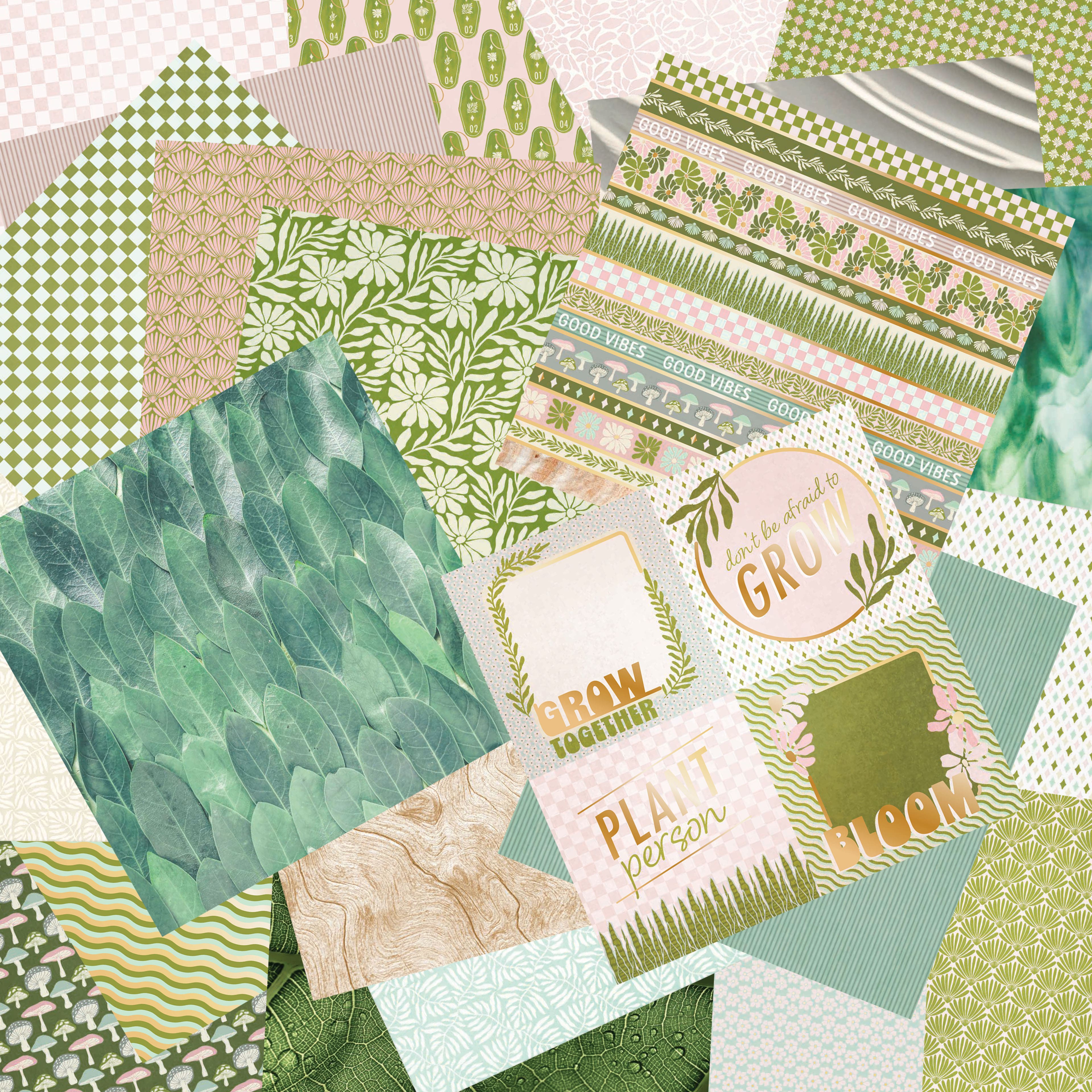 Craft Smith 12" x 12" All Good Vibes Paper Pad