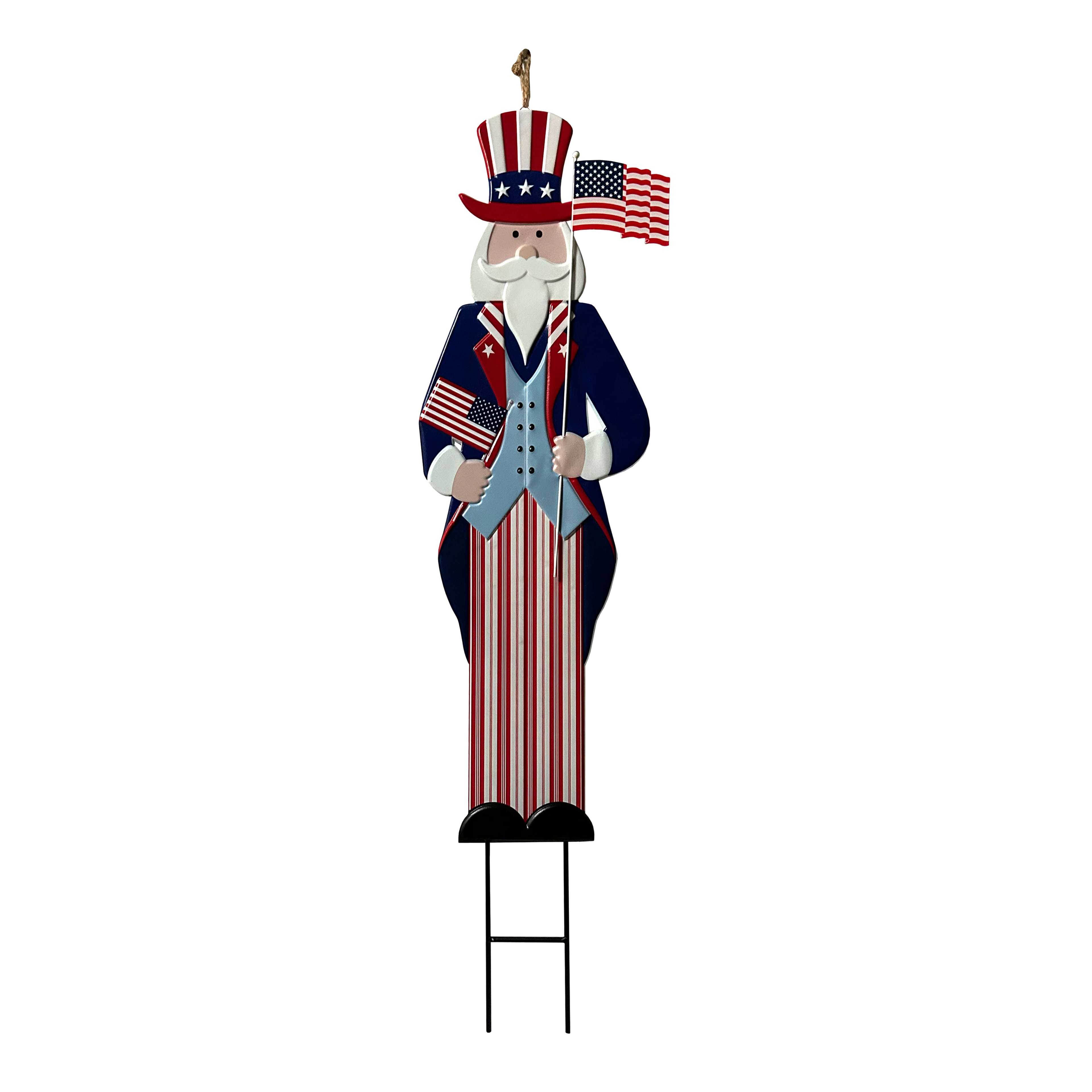 34.5&#x22; Uncle Sam Yard Stake by Celebrate It&#x2122;
