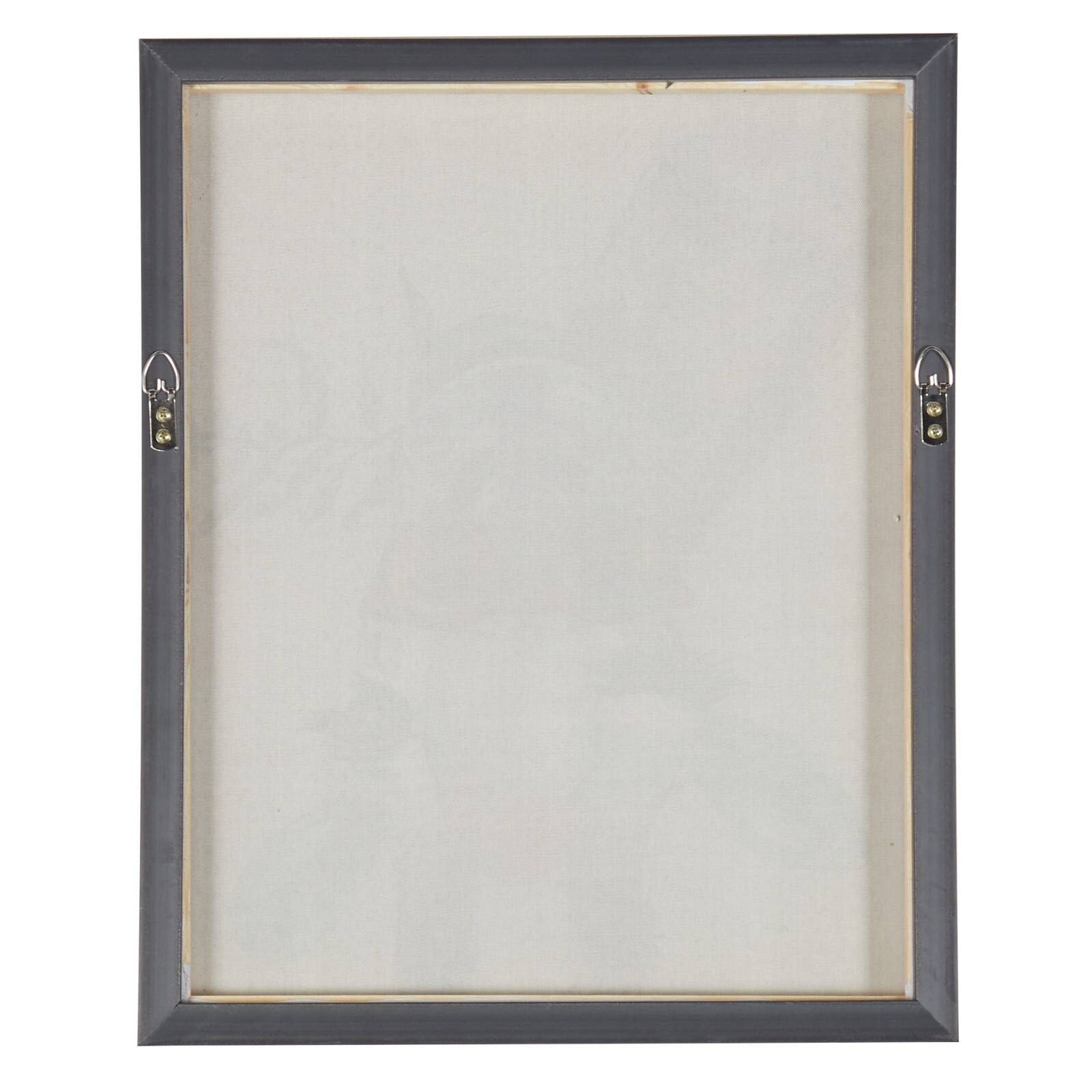 CosmoLiving by Cosmopolitan Multicolor Giraffe Framed Canvas Wall Art