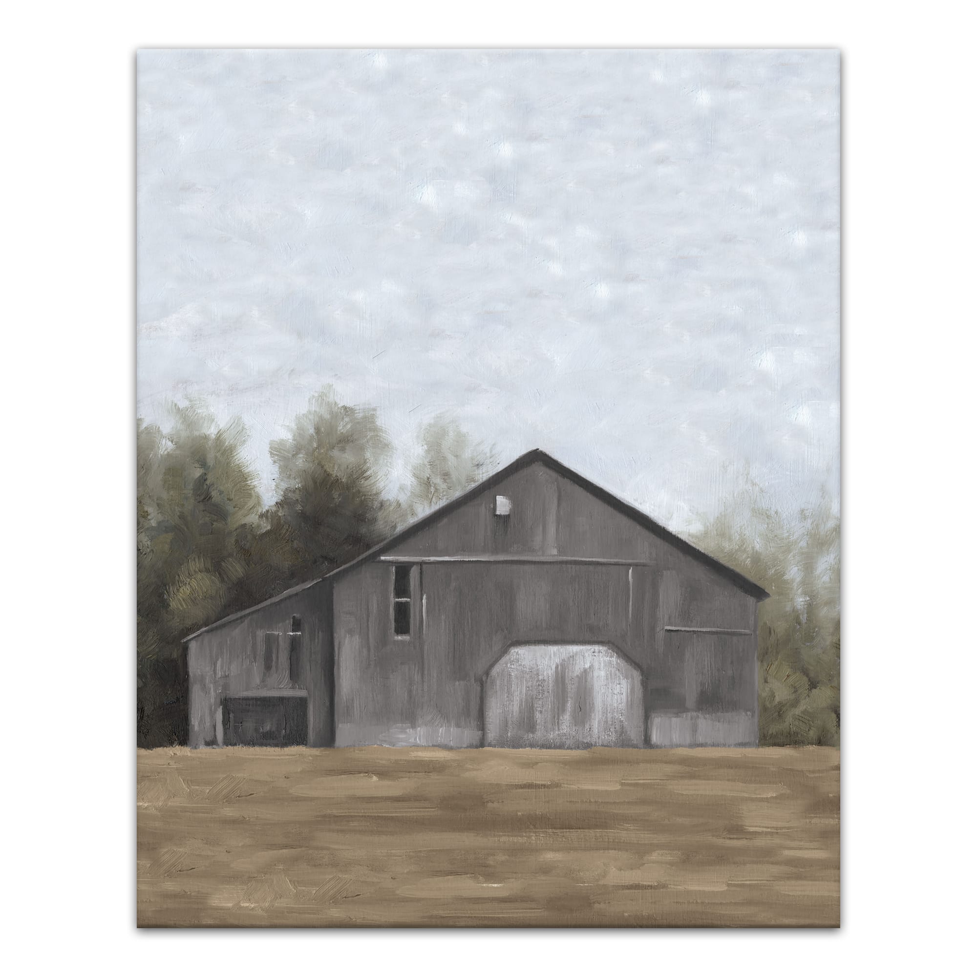 Barnscape 16" x 20" Canvas Wall Art