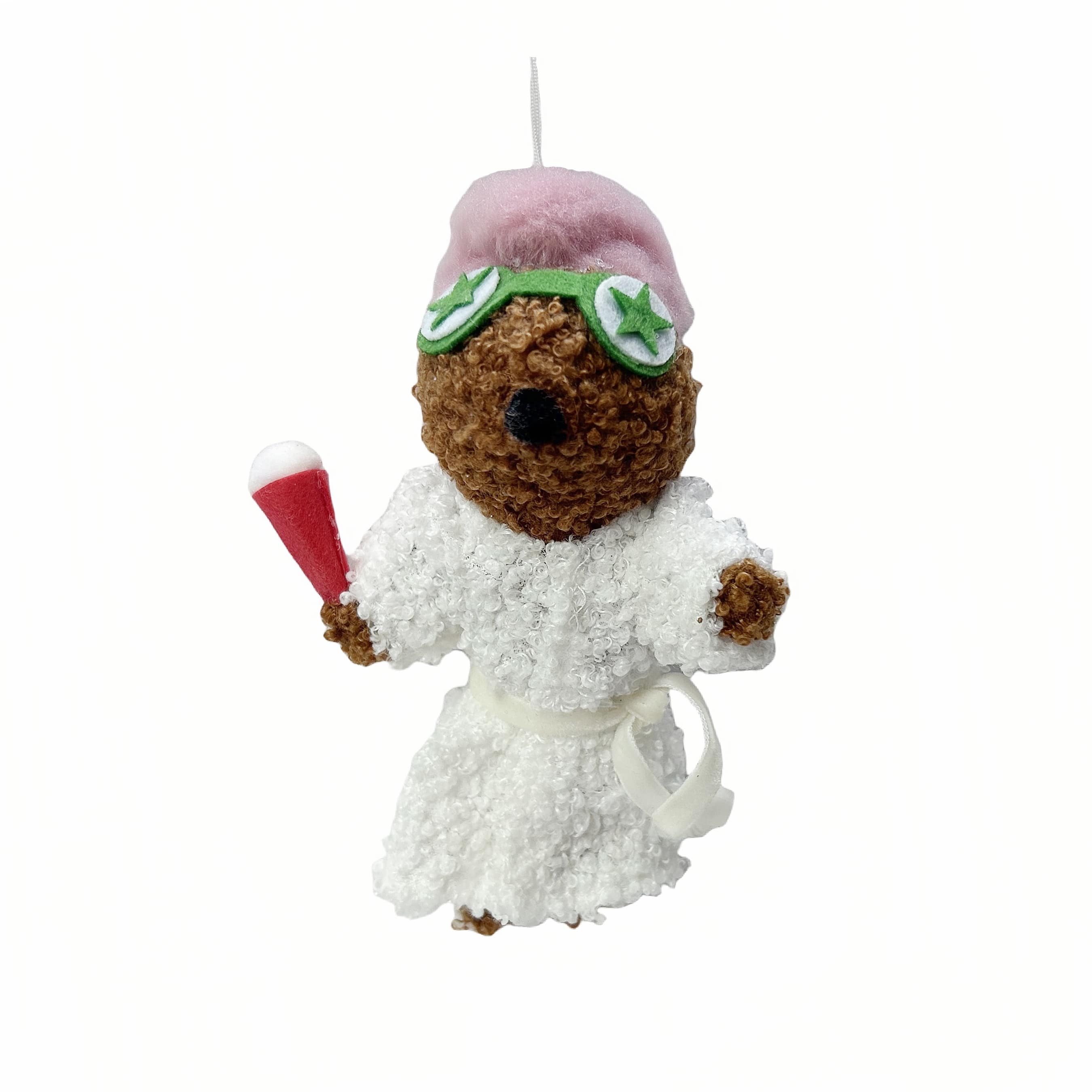 6&#x22; Spa Mask Mouse Felt Ornament by Ashland&#xAE;