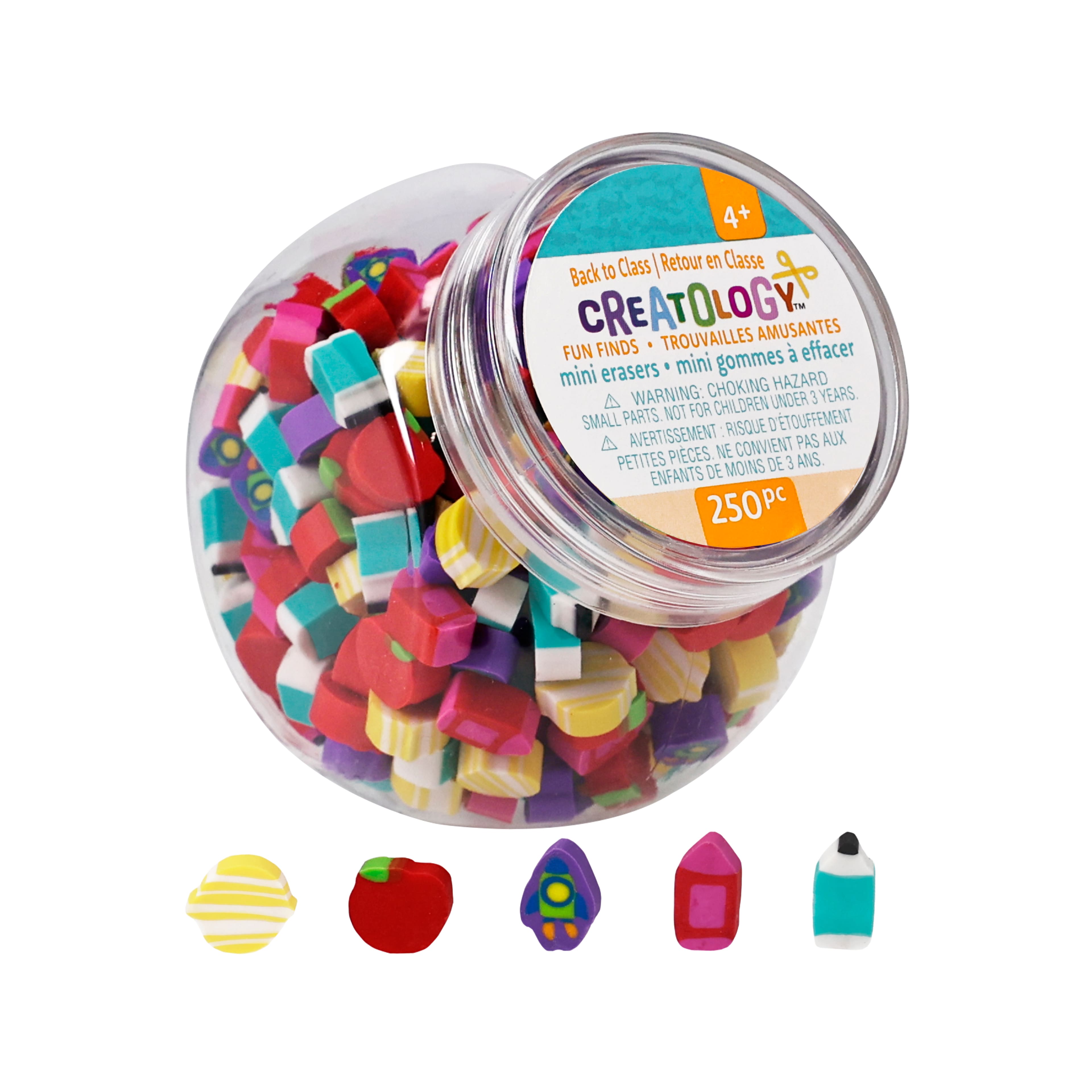 Back to Class Space Mini Eraser Jar by Creatology&#x2122;