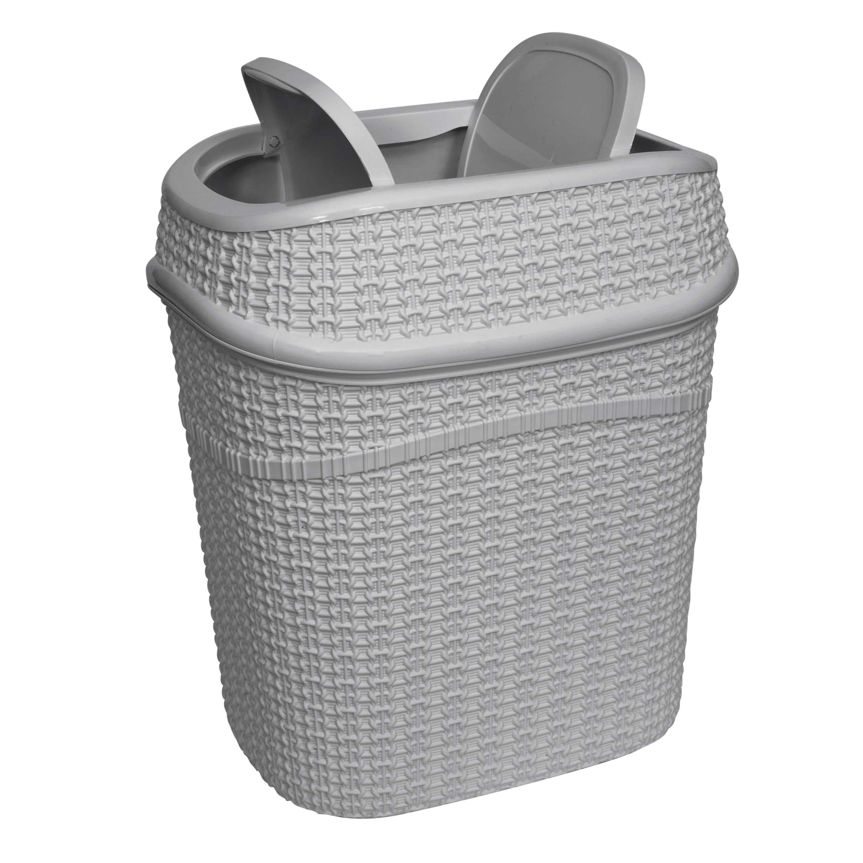 Bath Bliss 9.5L Sailor Knot Swing Top Waste Bin 