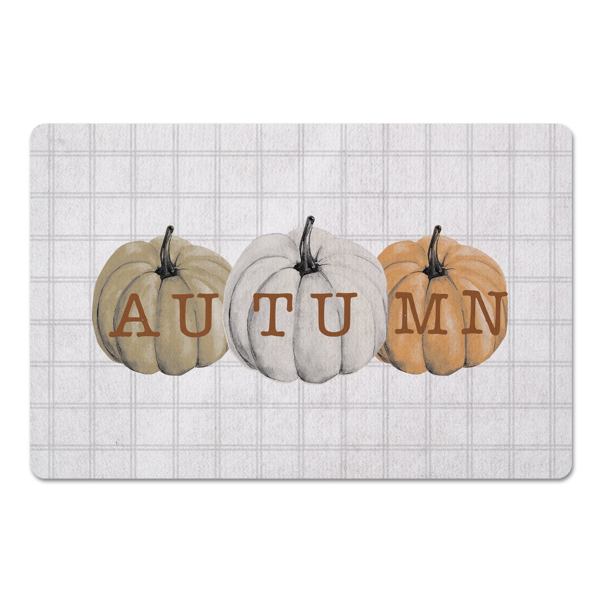 Autumn Pumpkins Floor Mat