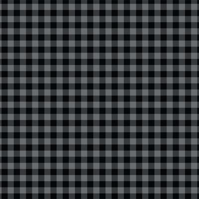 Eugene Textiles Gray Plaid Print Craft Fabric image