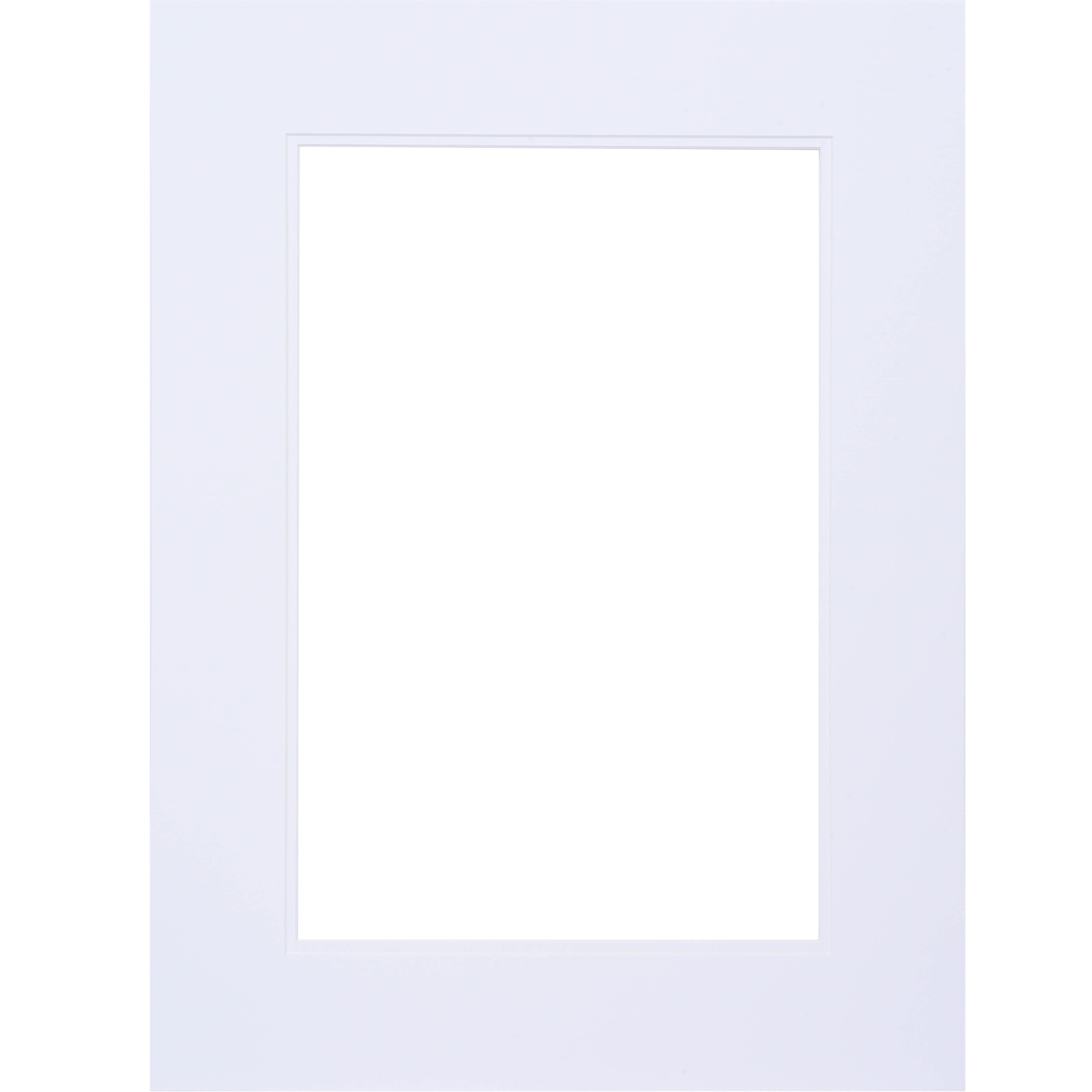 18&#x22; x 24&#x22; White Double Mat, 12&#x22; x 18&#x22; Opening Size by Studio D&#xE9;cor&#xAE;