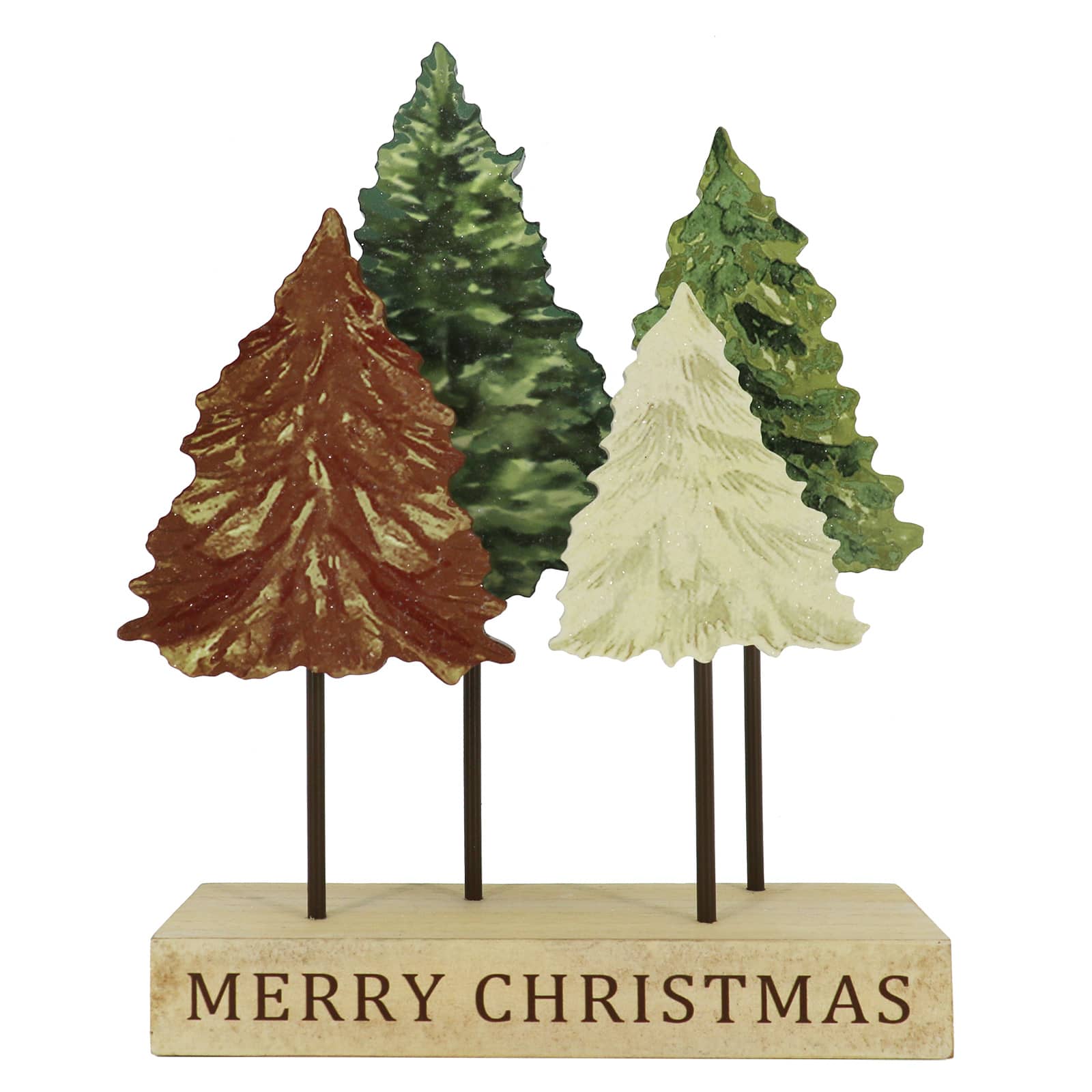 9&#x22; Merry Christmas Tree Tabletop D&#xE9;cor by Ashland&#xAE;