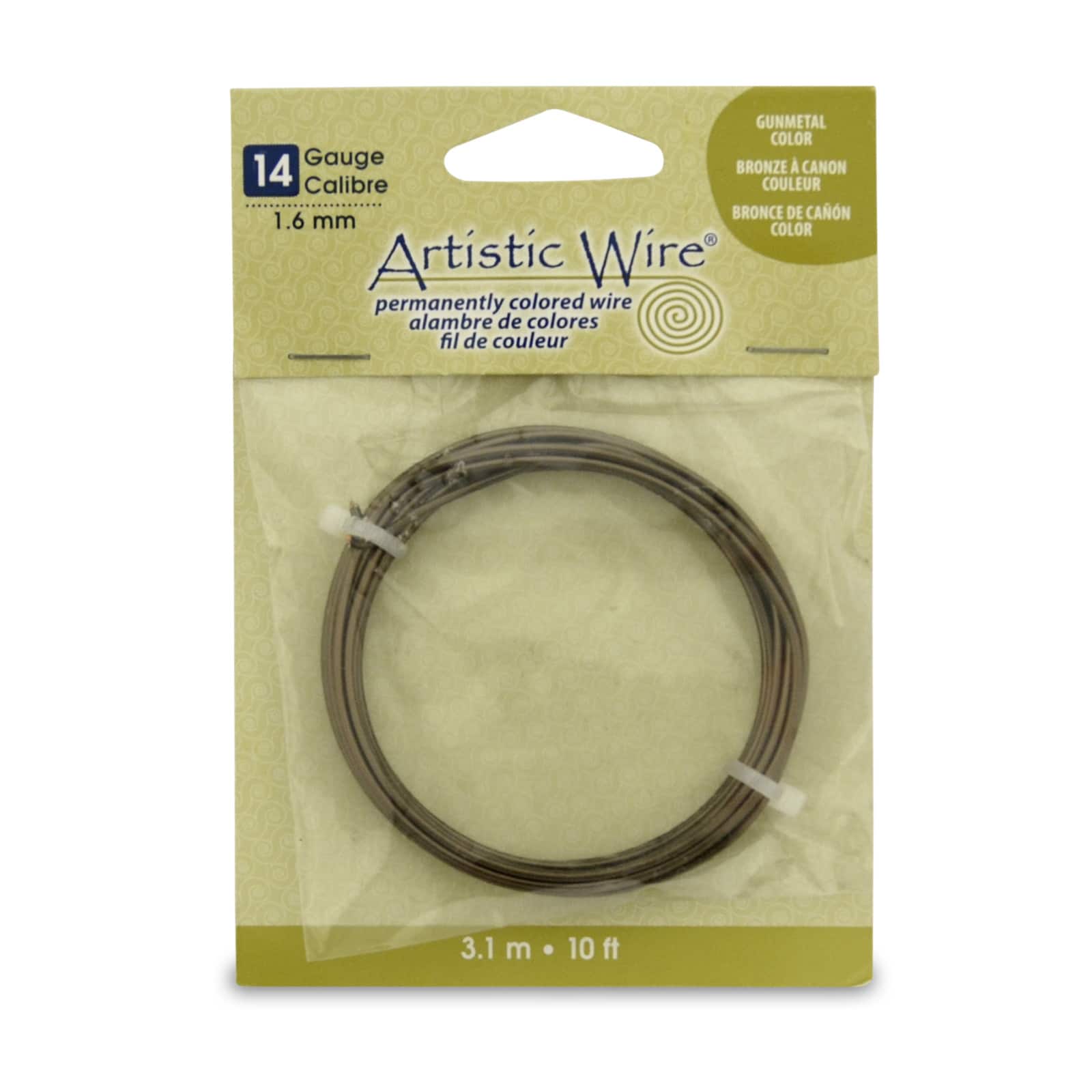 Artistic Wire® 14 Gauge Colored Copper Craft Wire