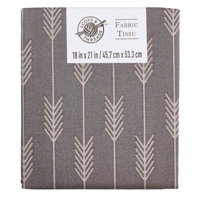 Gray Tonal Fabric By Loops & Threads™ image