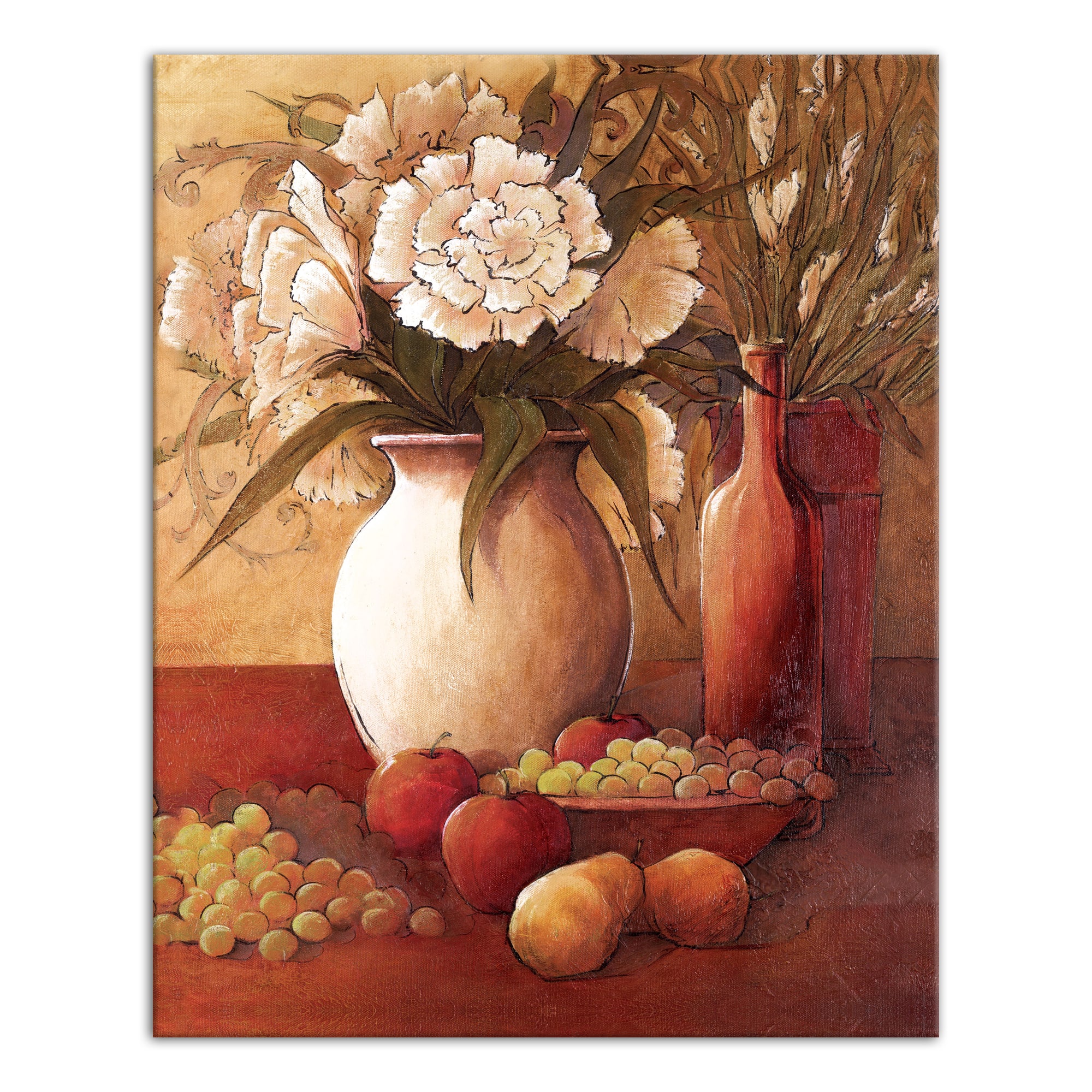 Magnolia Still Life 16" x 20" Canvas Wall Art