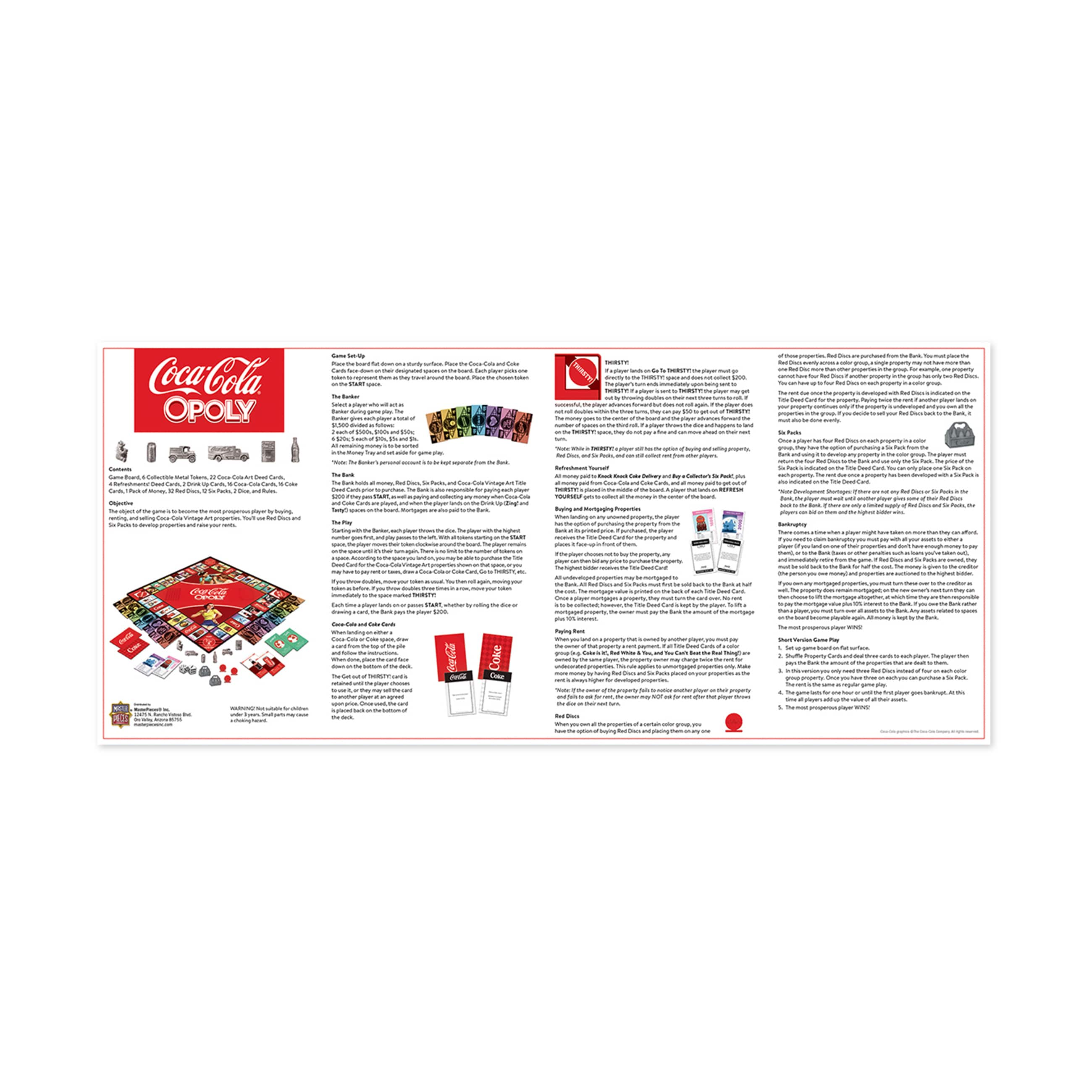 Coca-Cola&#xAE; Opoly Collector&#x27;s Edition Set